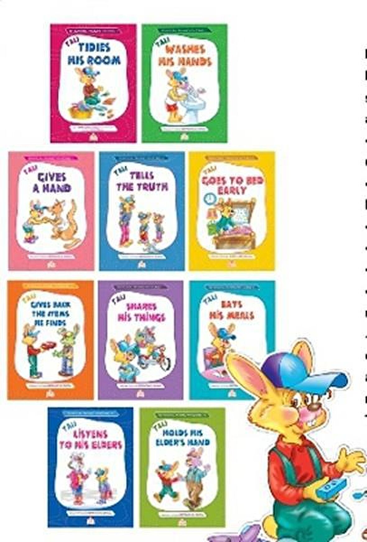 Tali İngilizce 1. Set (10 Kitap) - Berrin Göncü Işıkoğlu - Nesil Çocuk Yayınları