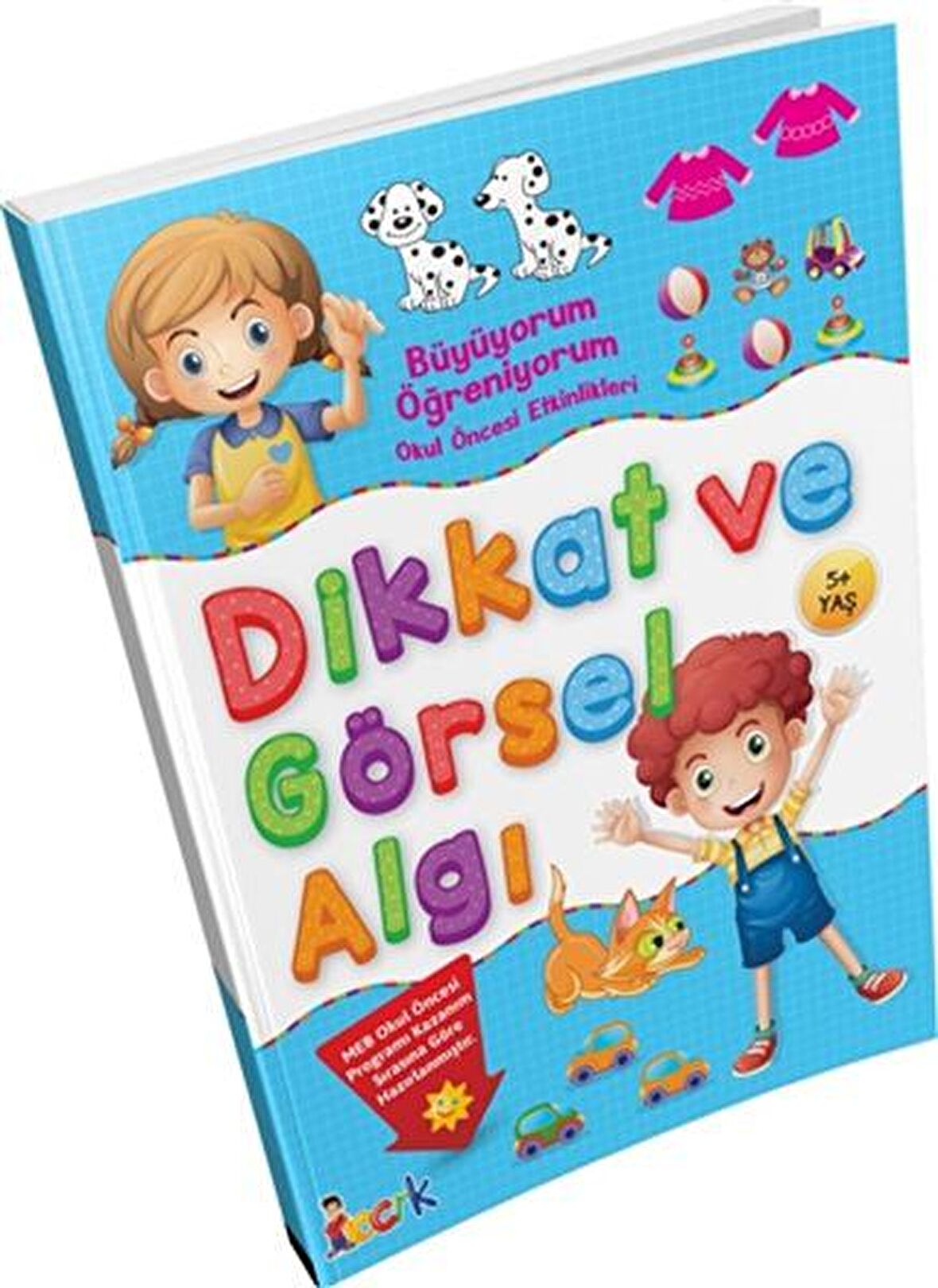 Büyüyorum Öğreniyorum Okul Öncesi Etkinlikleri  Dikkat ve Görsel Algı