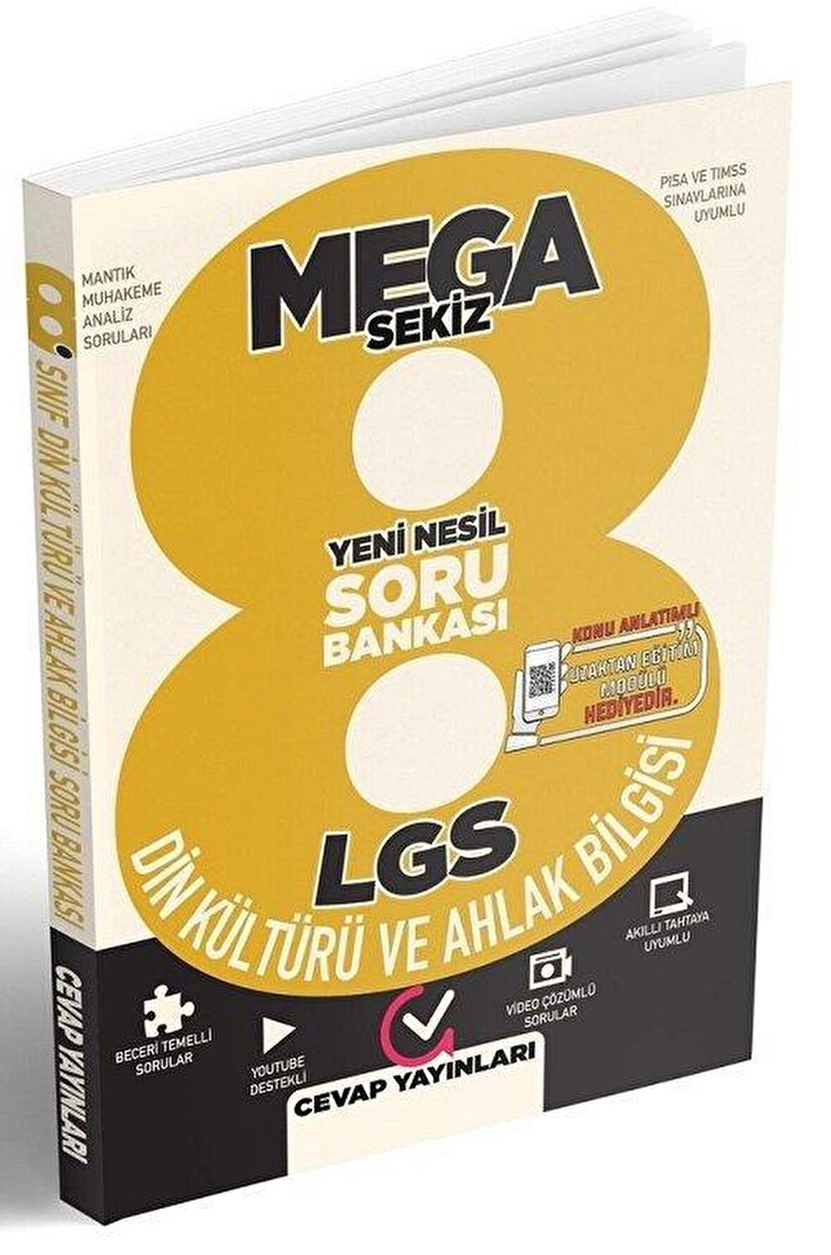 8. Sınıf Mega Din Kültürü Ve Ahlak Bilgisi Soru Bankası Cevap Yayınları