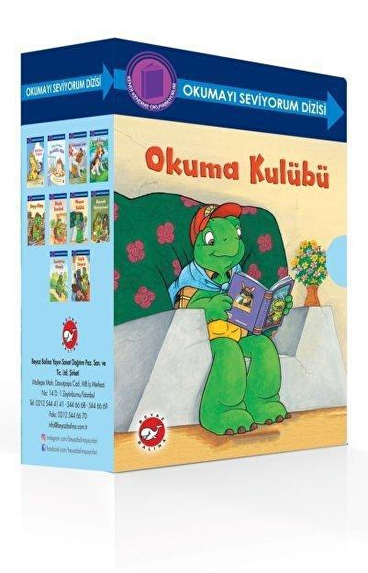Okuma Kulübü - Okumayı Seviyorum Dizisi (10 Kitap Kutulu Set)