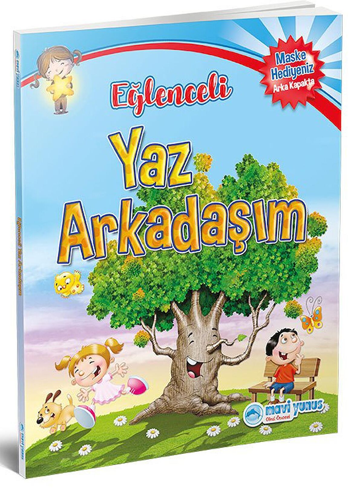 Mavi Yunus Eğlenceli Yaz Arkadaşım (4-5 Yaş)