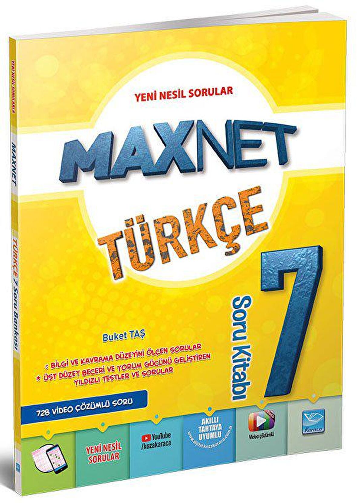 Karaca Eğitim Yayınları 7. Sınıf Türkçe Maxnet Soru Kitabı