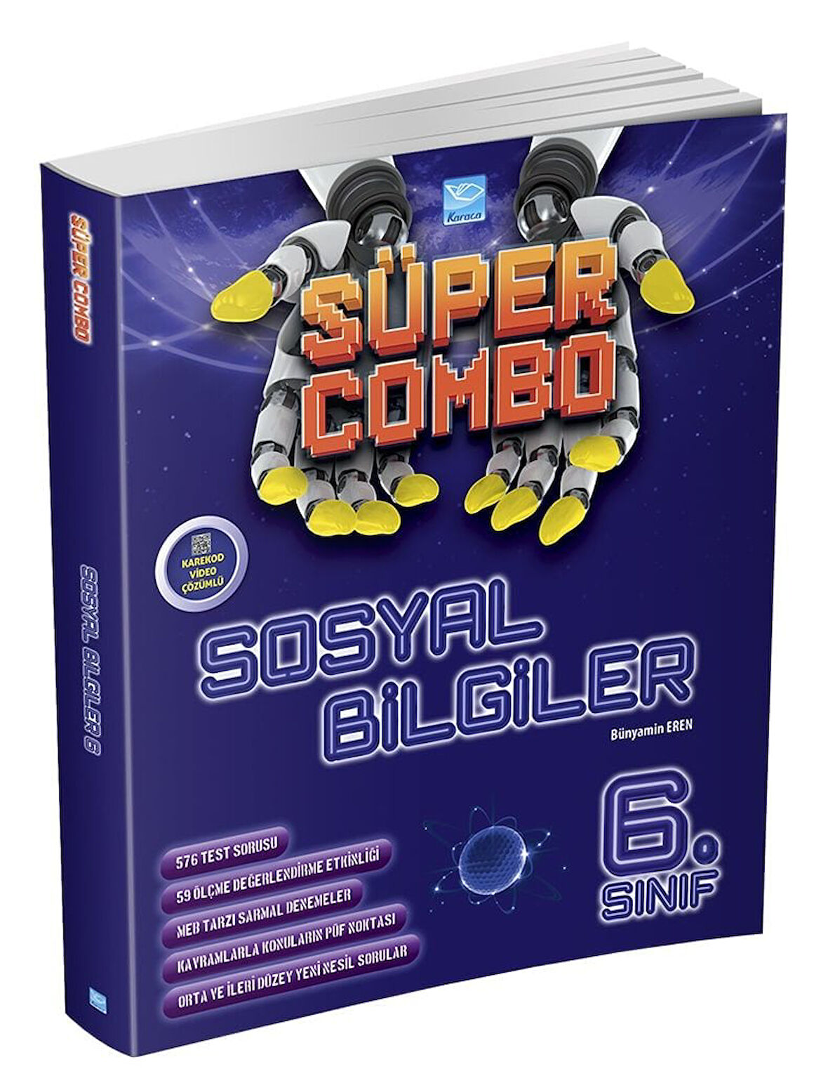 Süper Combo Sosyal Bilgiler 6. Sınıf Soru Kitabı