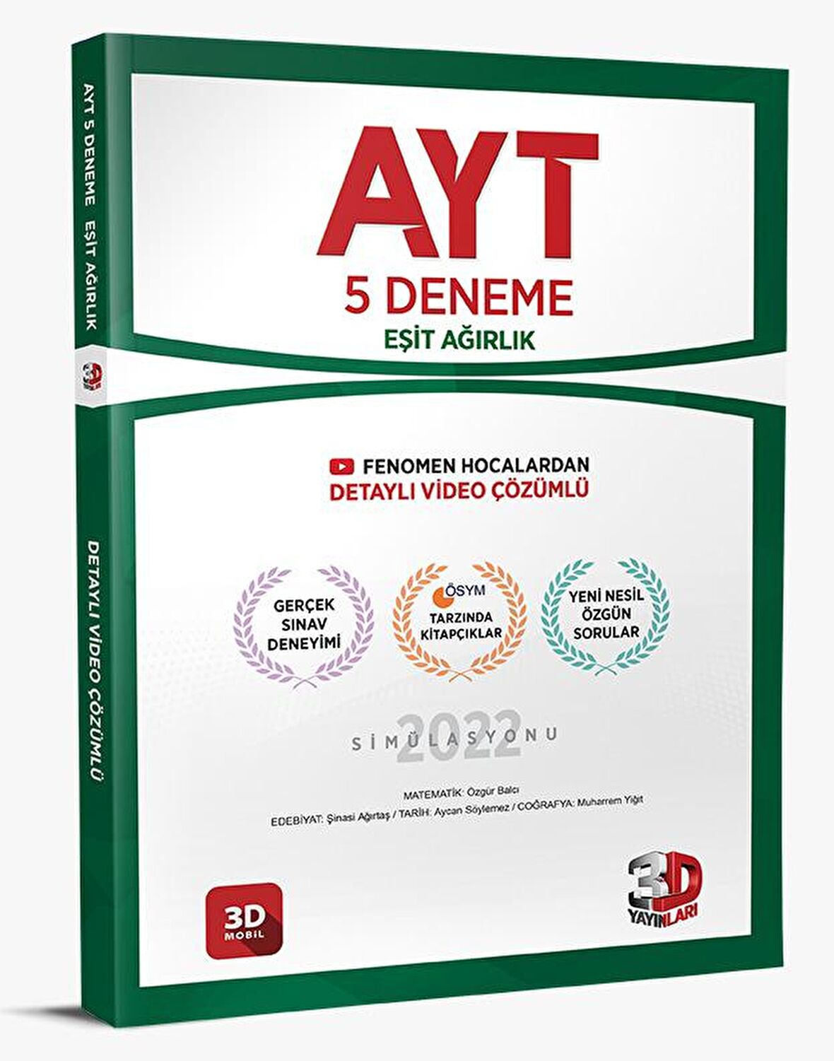 AYT 5'li Eşit Ağırlık Deneme