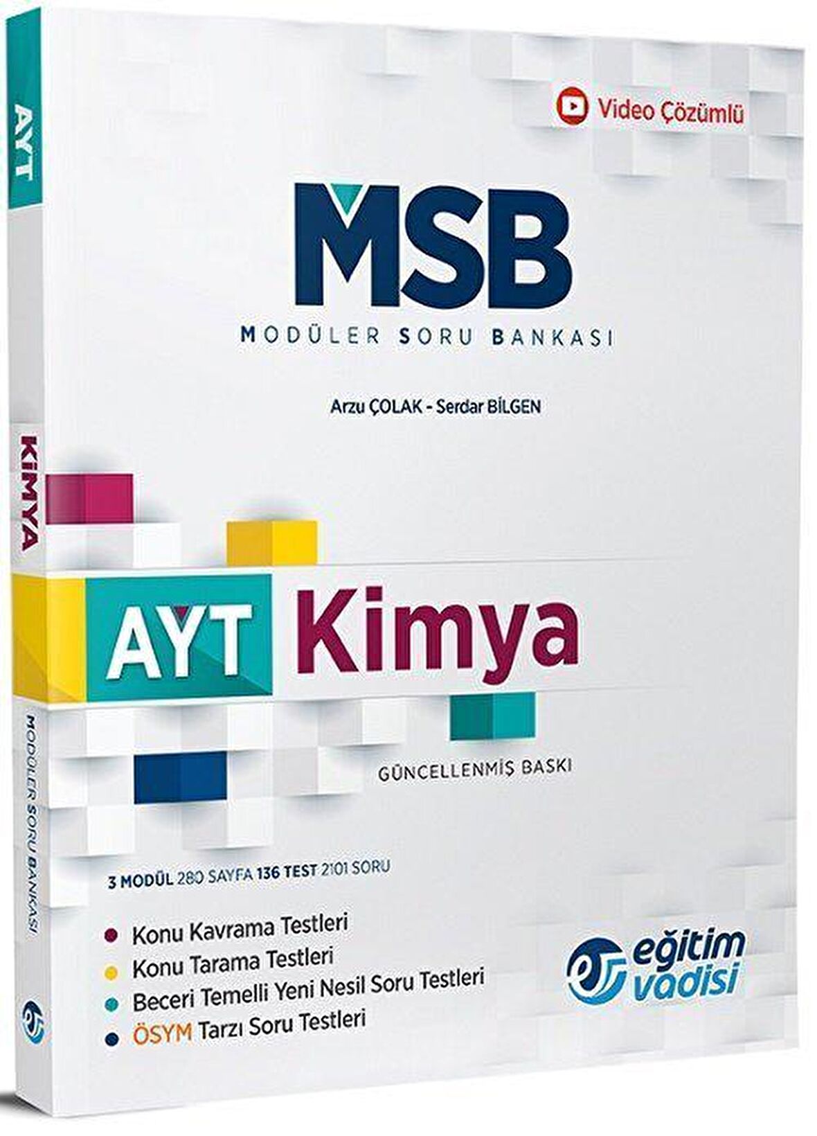 AYT Kimya Güncel MSB Modüler Soru Bankası Eğitim Vadisi