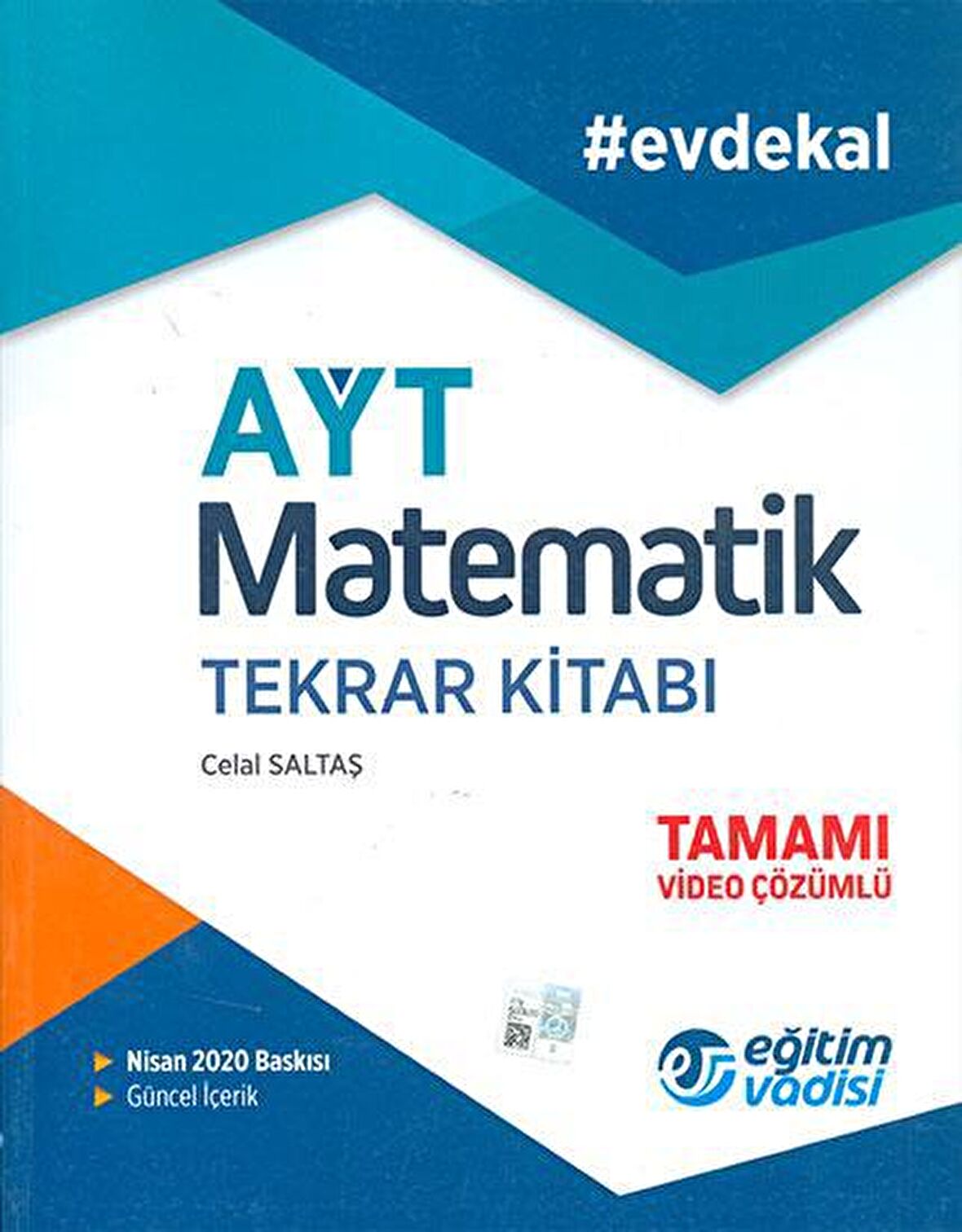 AYT Matematik Evdekal Tekrar Kitabı Eğitim Vadisi Yayınları