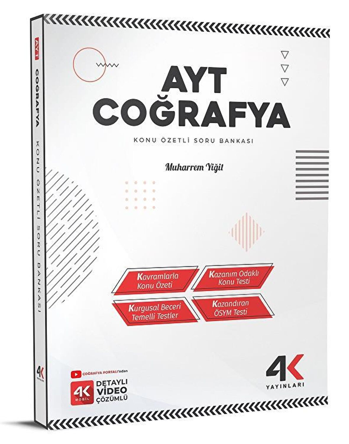 AYT Coğrafya Konu Özetli Soru Bankası 4K Yayınları