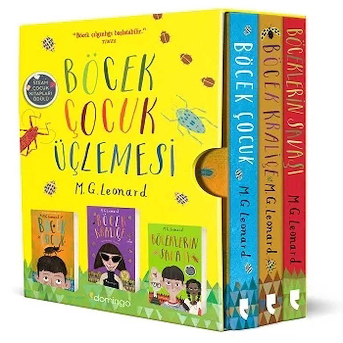 Böcek Çocuk Üçlemesi (3 Kitap Kutulu Set)