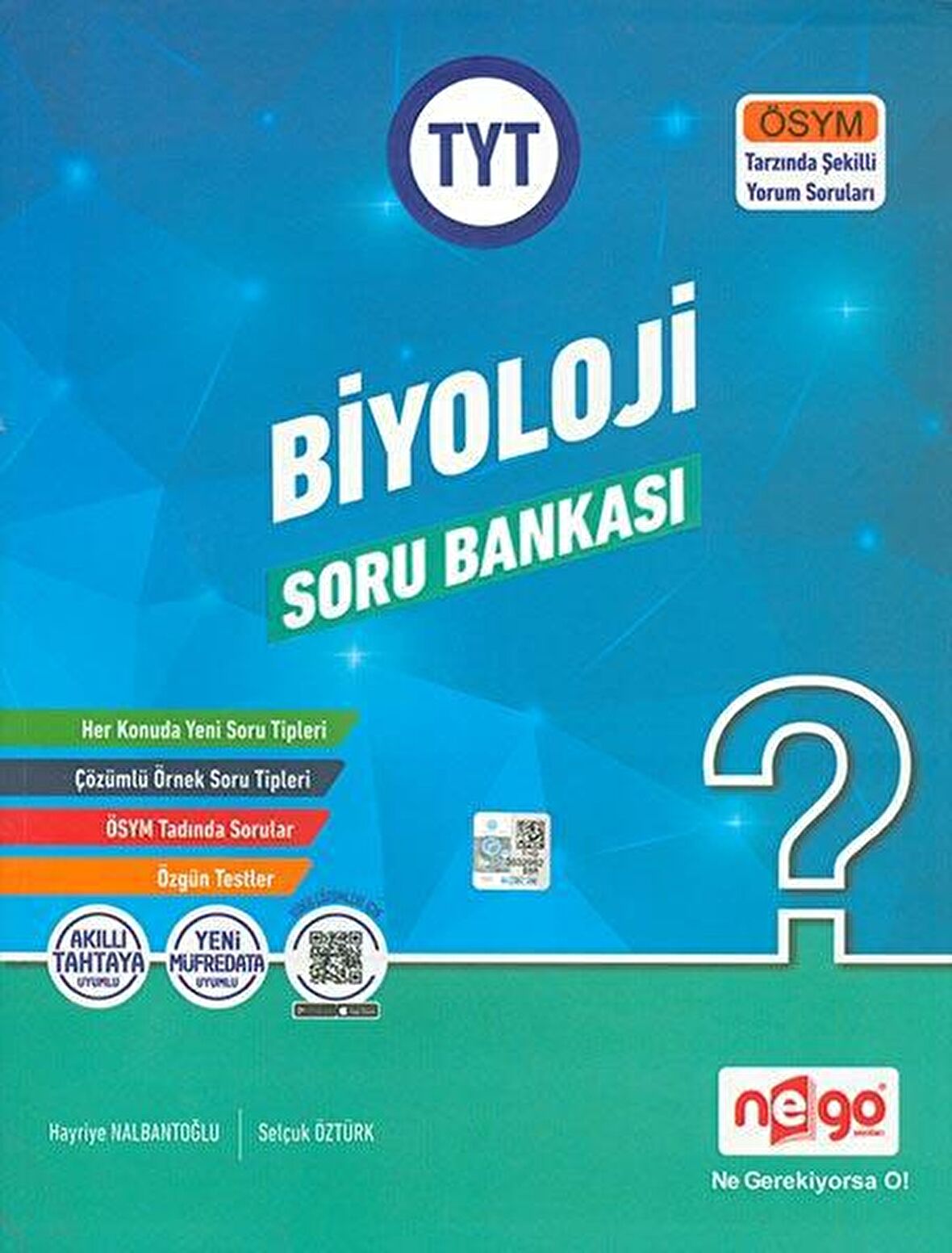 TYT Biyoloji Soru Bankası Nego Yayınları