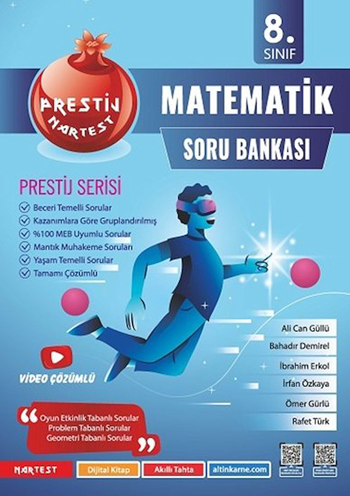 Nartest 8.Sınıf LGS Prestij Matematik Soru Bankası