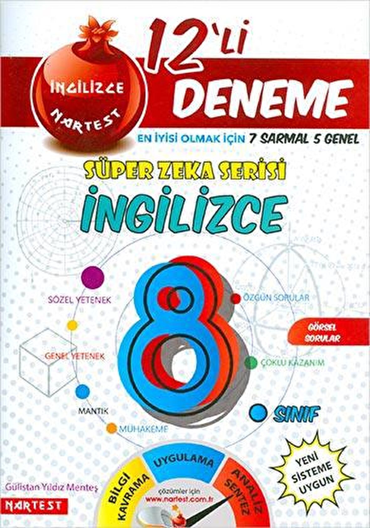 NarTest 8.Sınıf Nar İngilizce 12 Deneme Sınavı