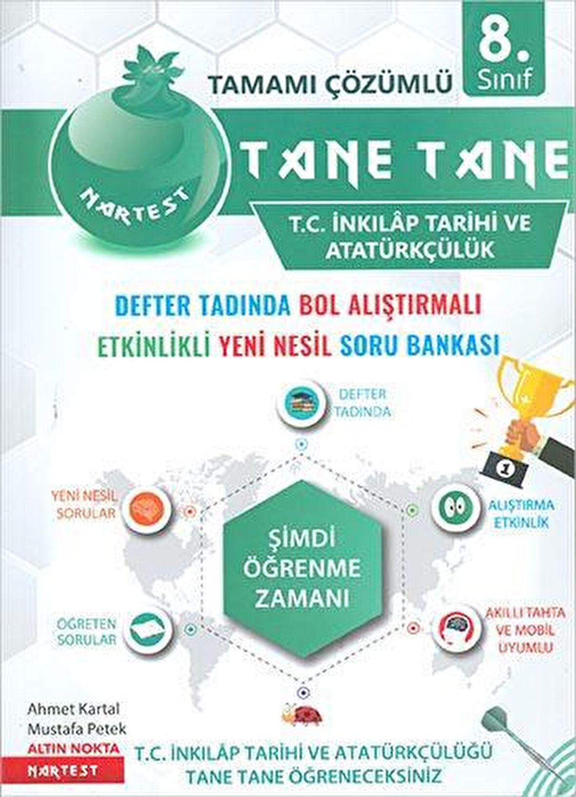 8. Sınıf Yeşil Tane Tane T.C. İnkılap Tarihi Ve Atatürkçülük Soru Bankası