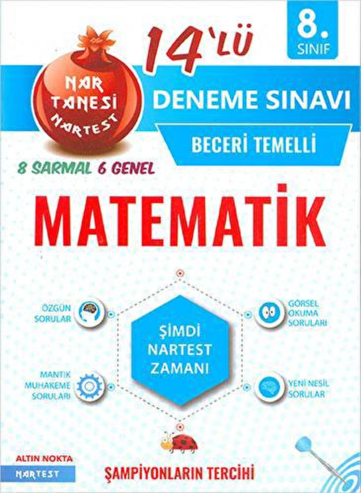 8. Sınıf Matematik Nar Tanesi 14 lü Deneme Sınavı