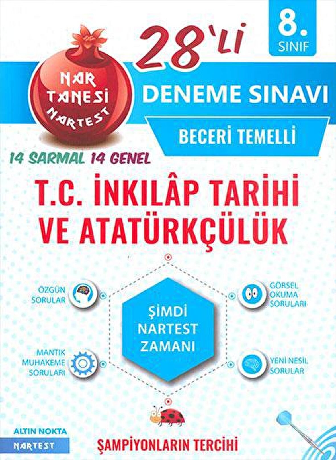 8. Sınıf Nar Tanesi T.C. İnkılap Tarihi ve Atatürkçülük 28'li Deneme Sınavı