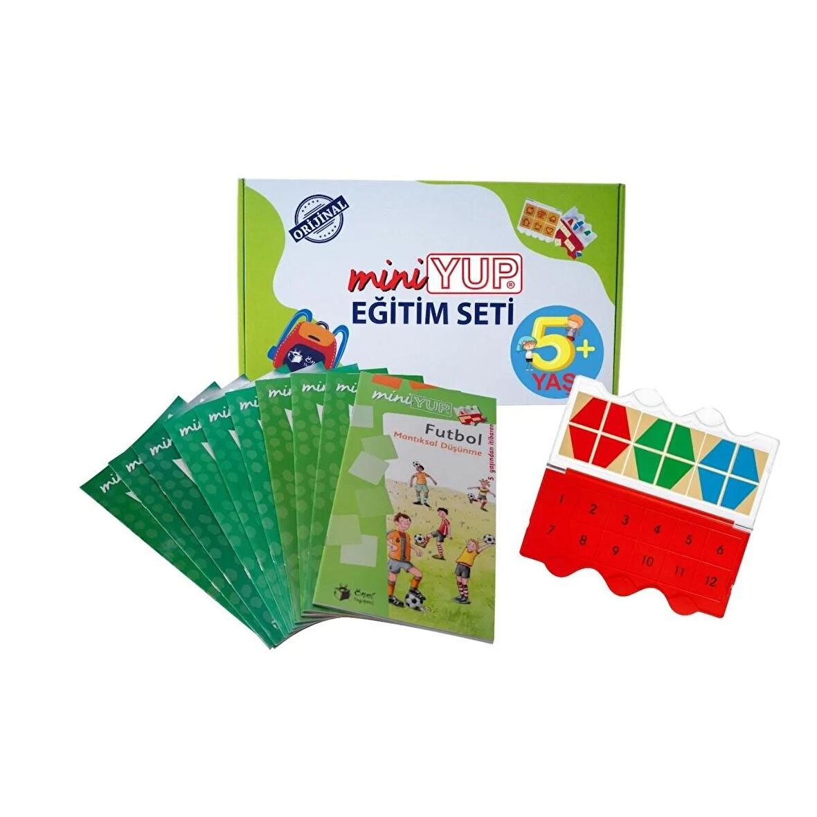 MiniYUP 5+ Yaş Dikkat ve Matematiksel Zeka Geliştirme Eğitim Seti  