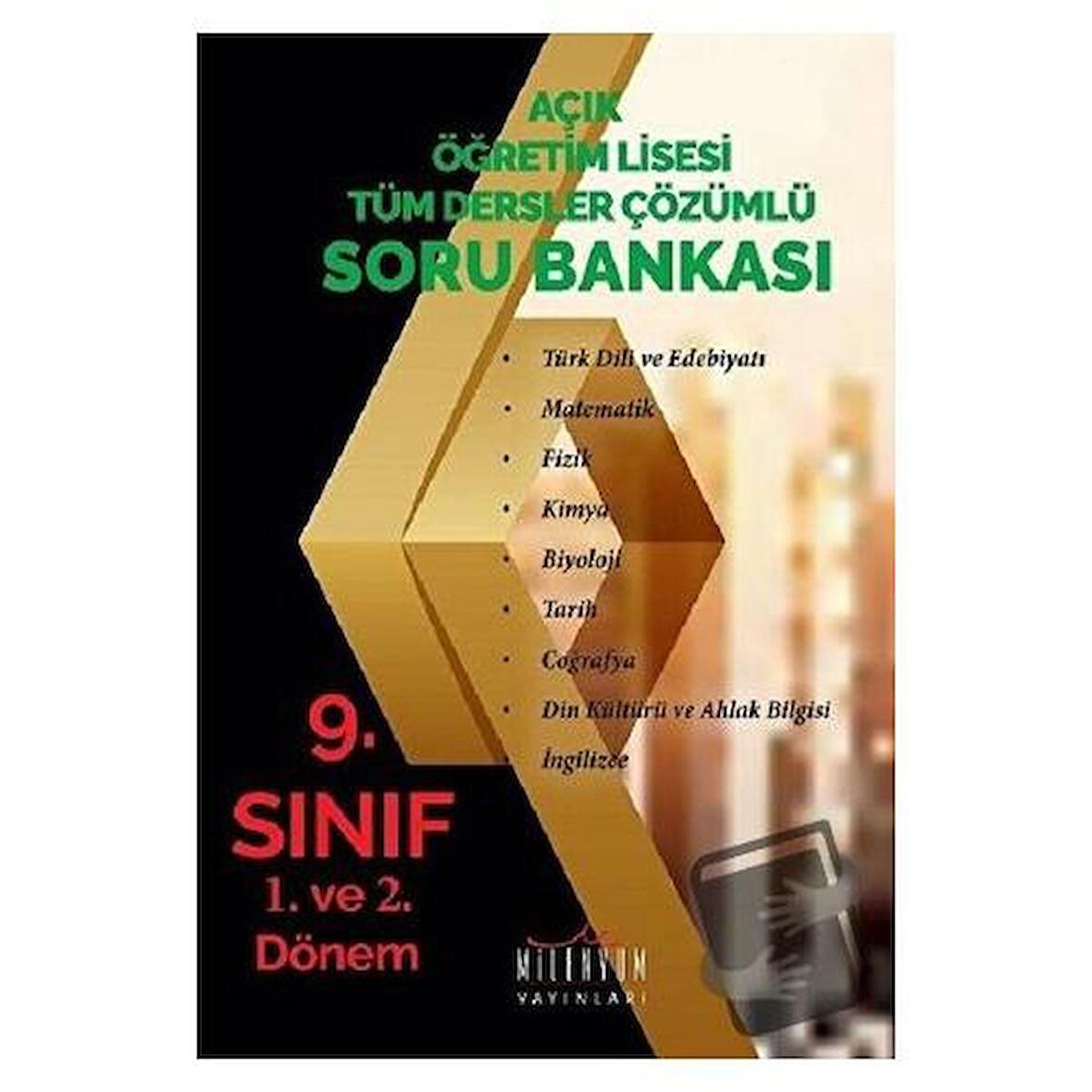 Açıköğretim Lisesi 9. Sınıf Tüm Dersler Çözümlü Soru Bankası