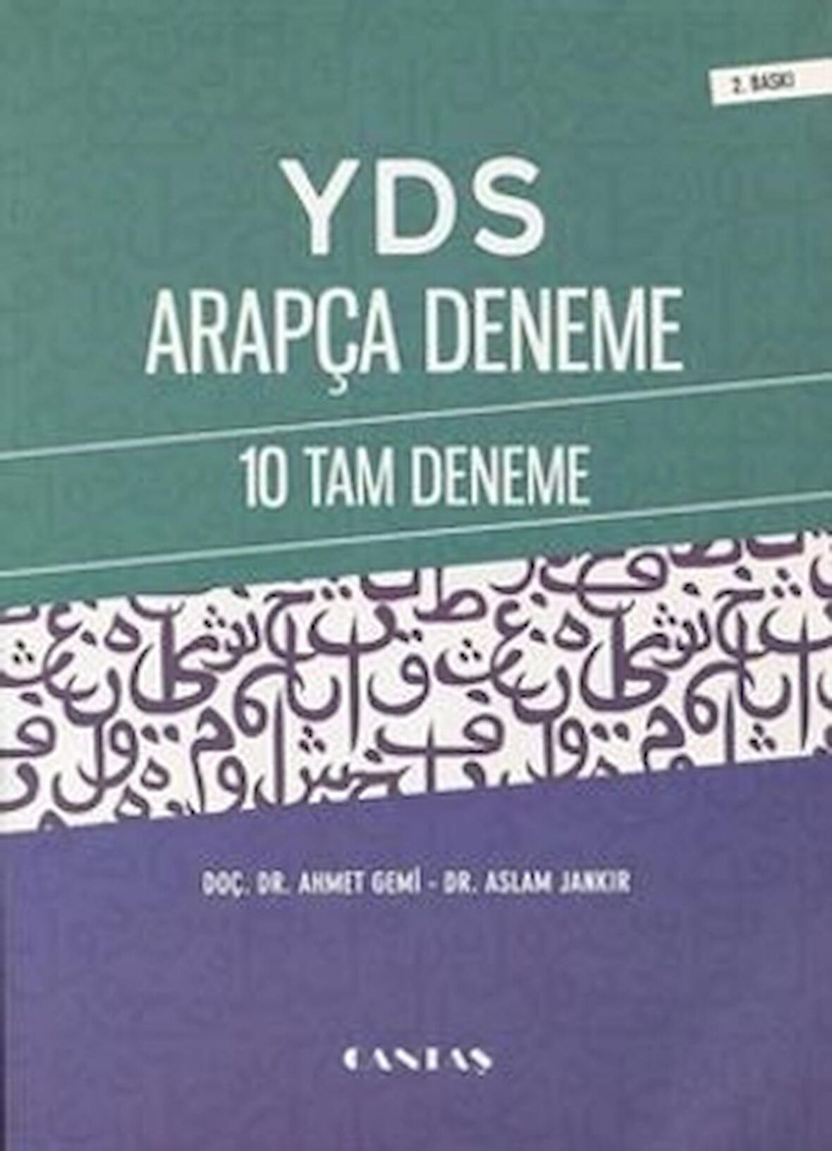 YDS Arapça Deneme 10 Tam Deneme