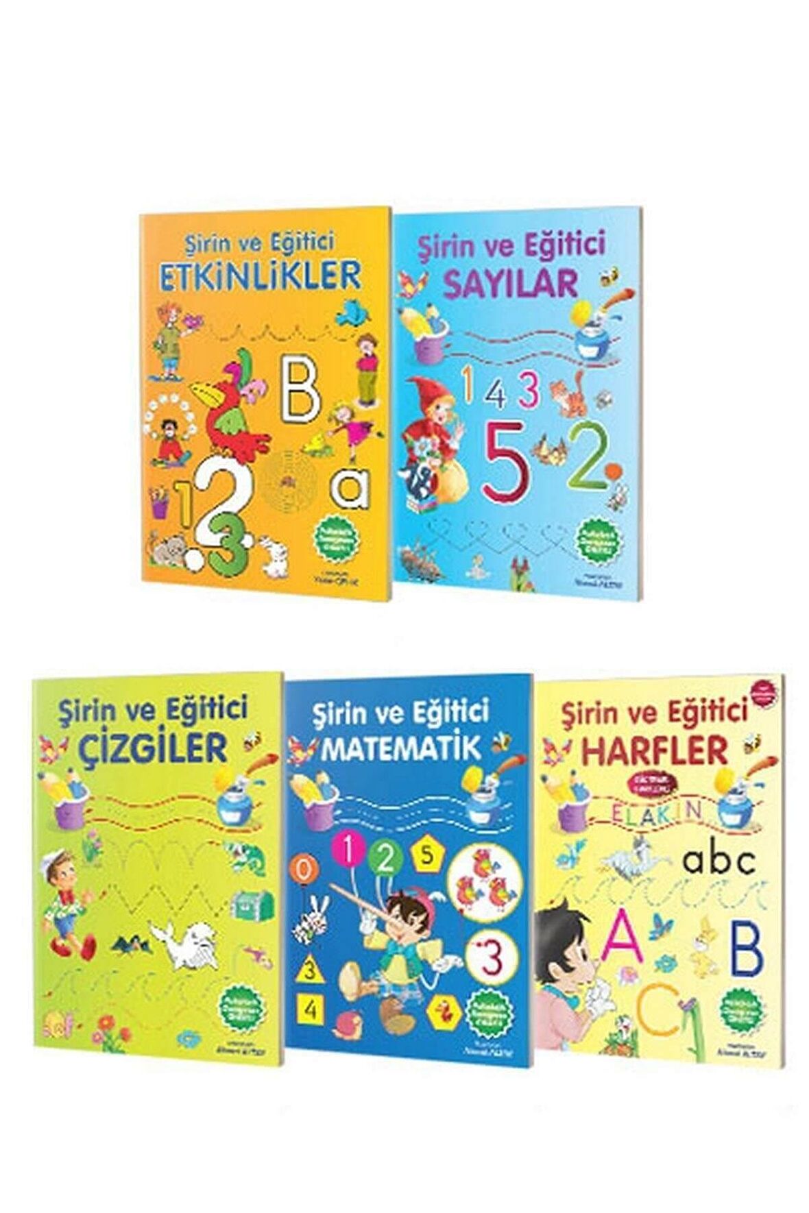  Şirin ve Eğitici Serisi 5 Kitap - Parıltı Yayınları