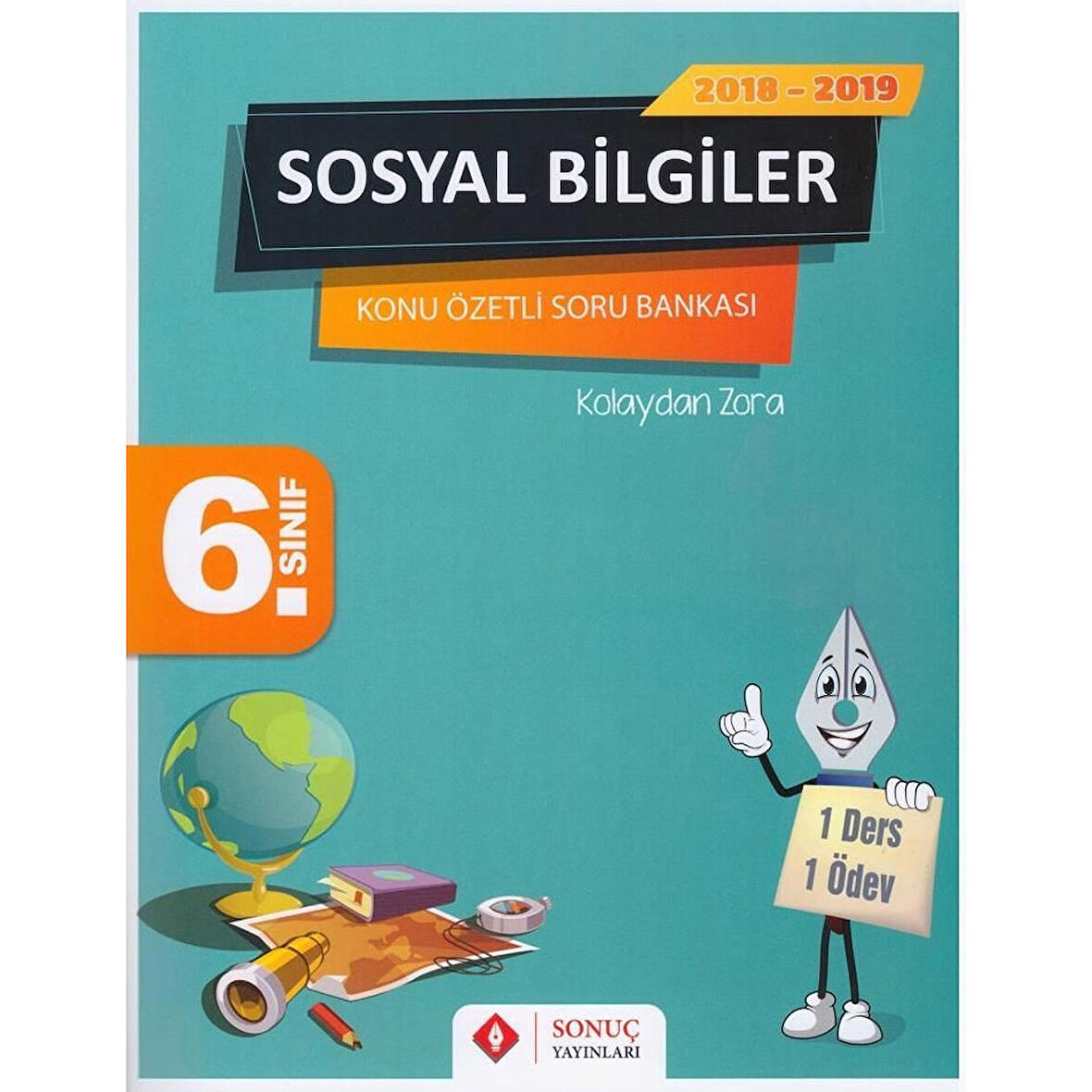 Sonuç Yayınları 6. Sınıf Sosyal Bilgiler Konu Özetli Soru Bankası Seti