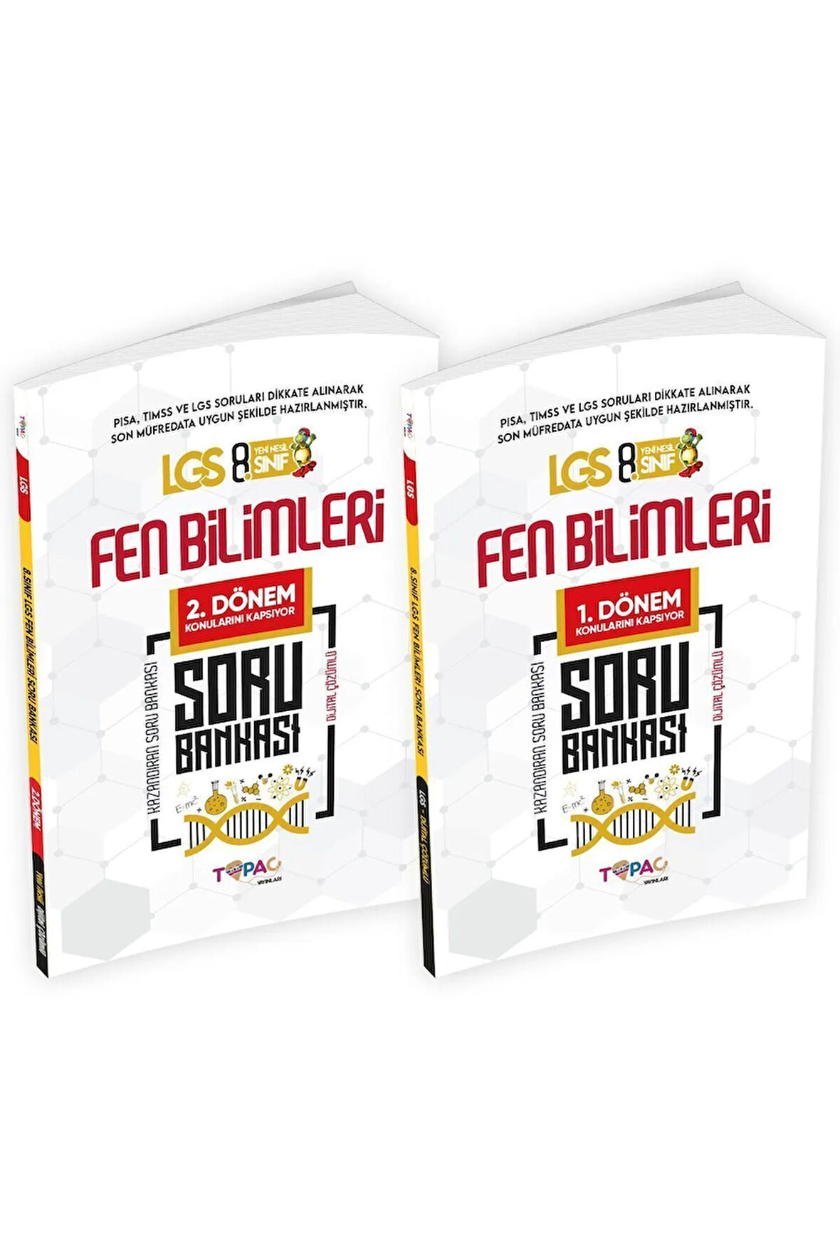 2026 8.sınıf Lgs Fen Bilimleri 2li Set Dijital Çözümlü Soru Bankası