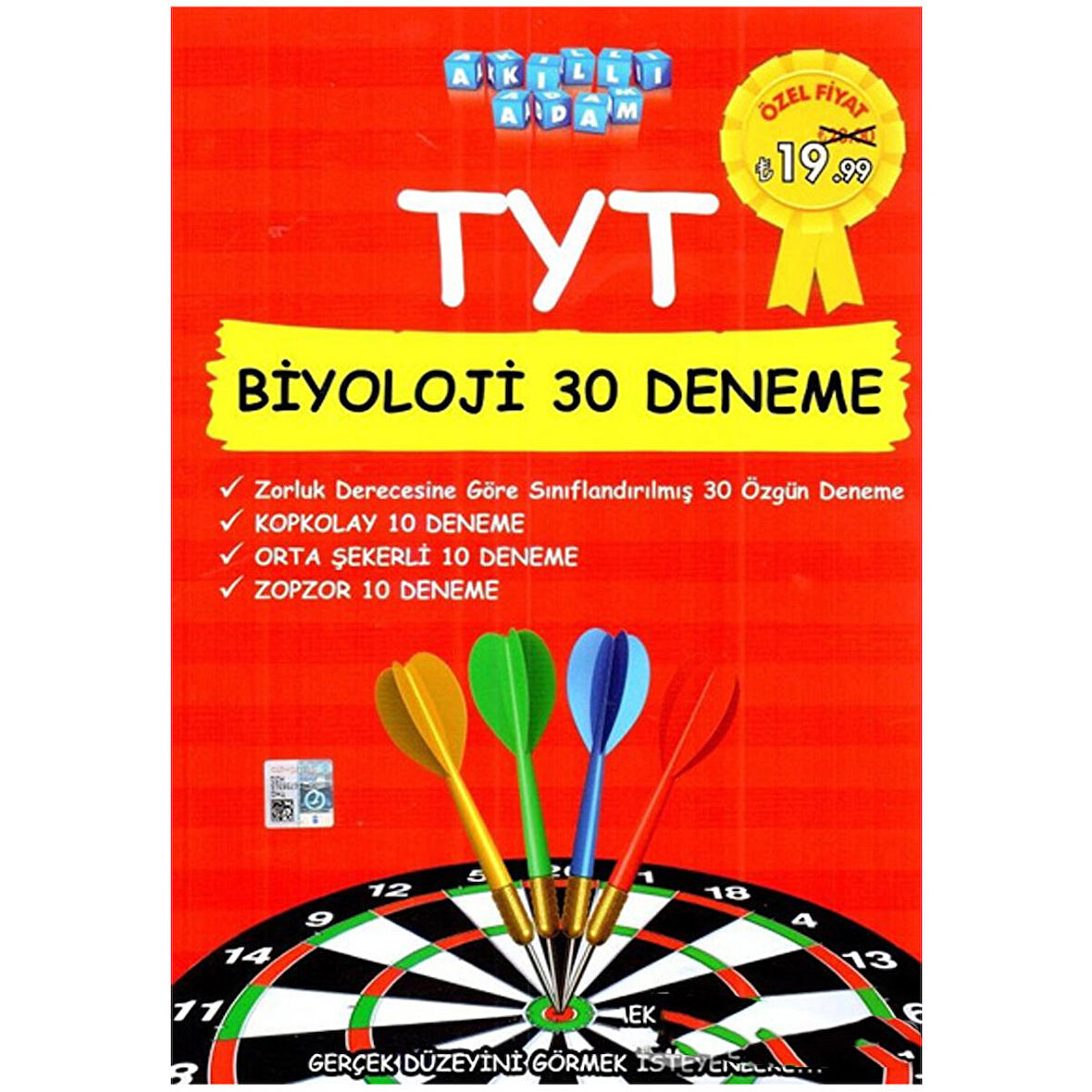 Akıllı Adam Yayınları TYT Biyoloji 30 Deneme
