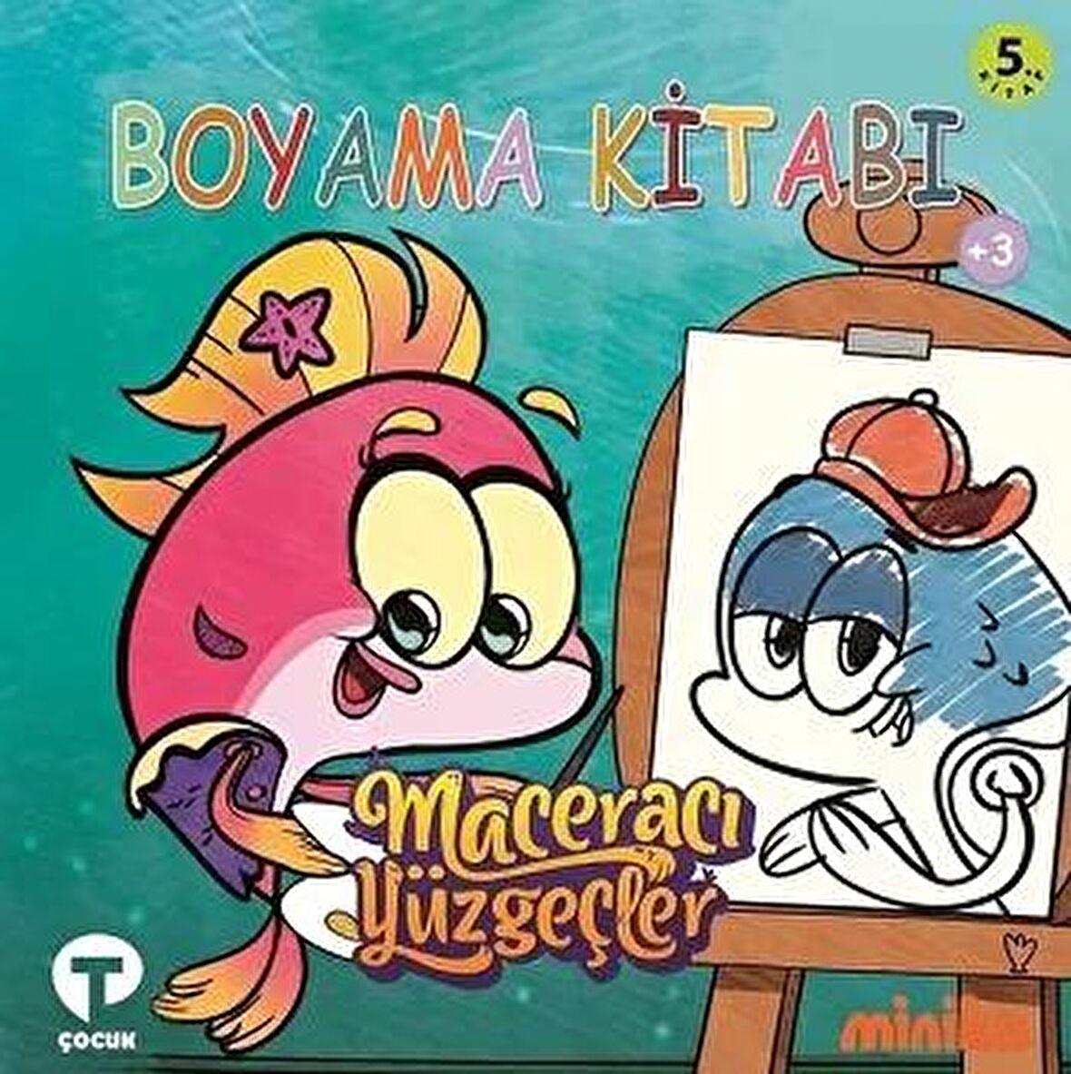 Boyama Kitabı - Maceracı Yüzgeçler 5