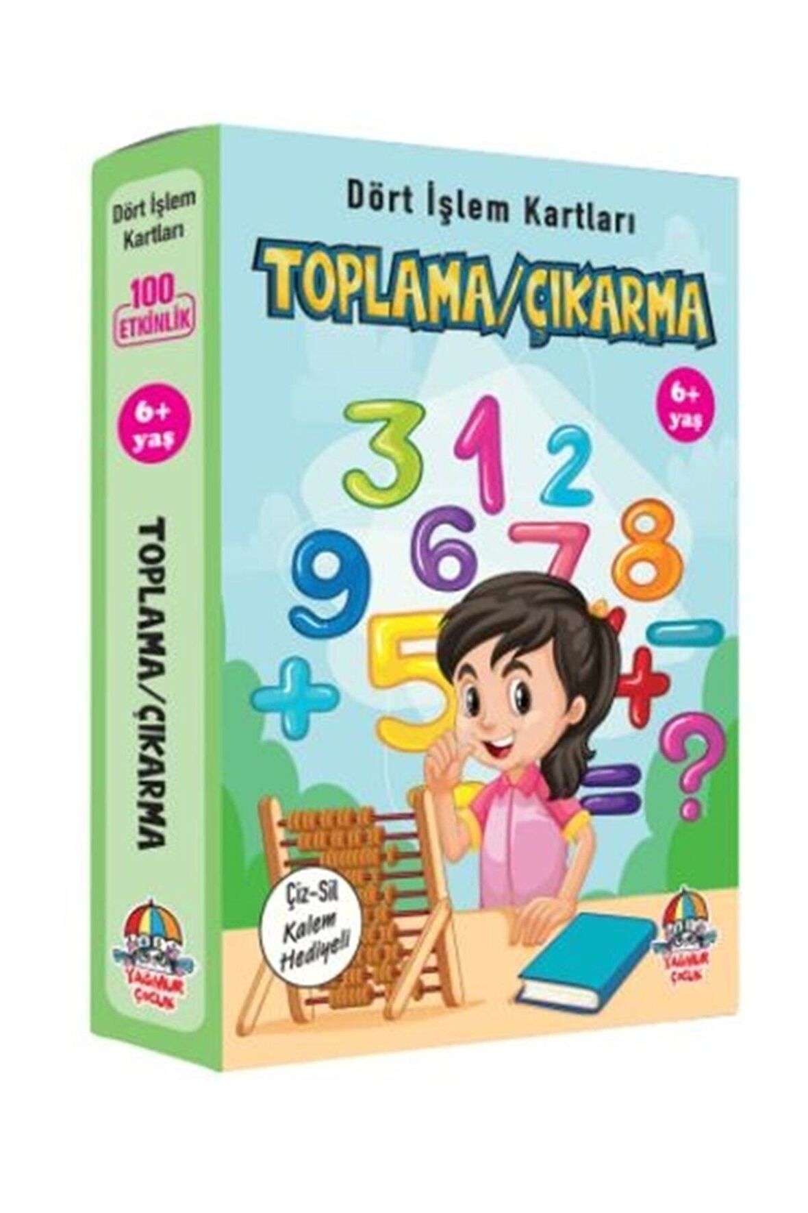 Toplama Çıkarma - Dört İşlem Kartları 6+ Yaş