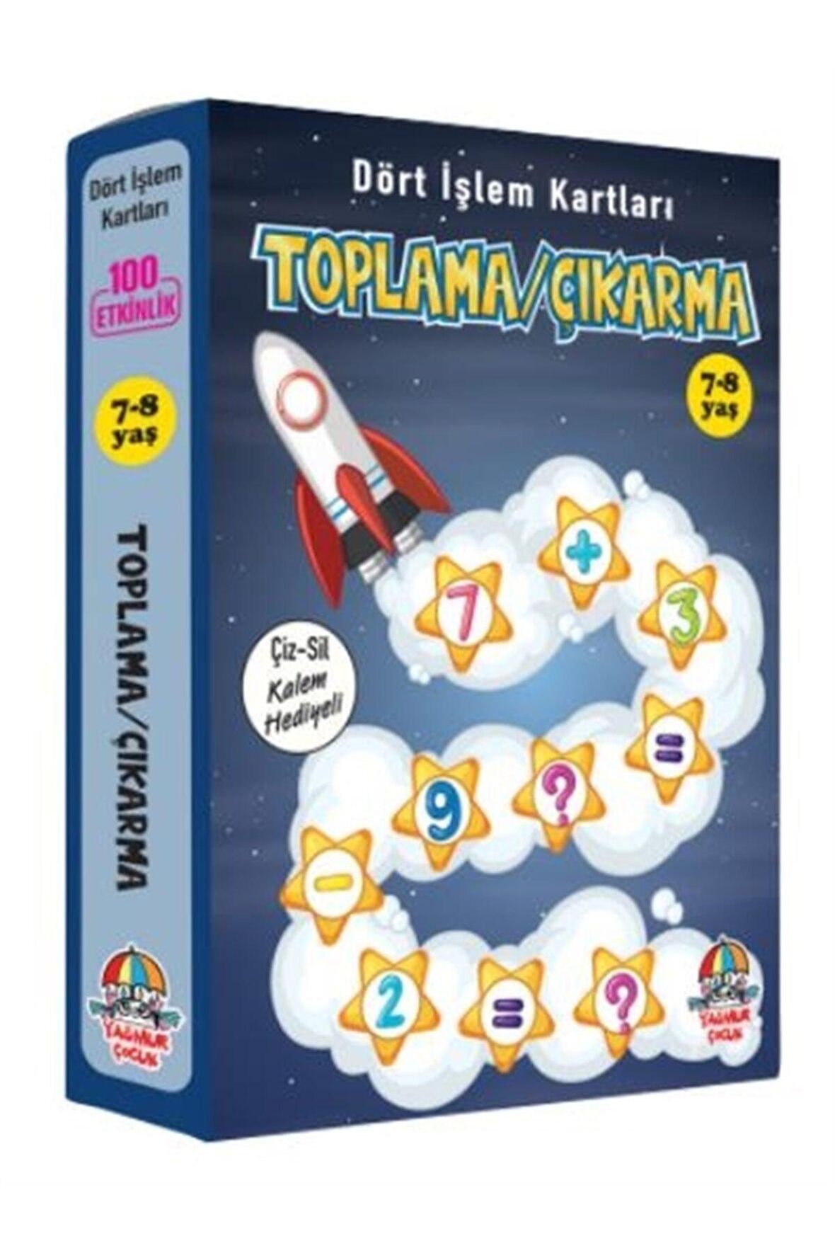 Toplama Çıkarma - Dört İşlem Kartları 7-8 Yaş