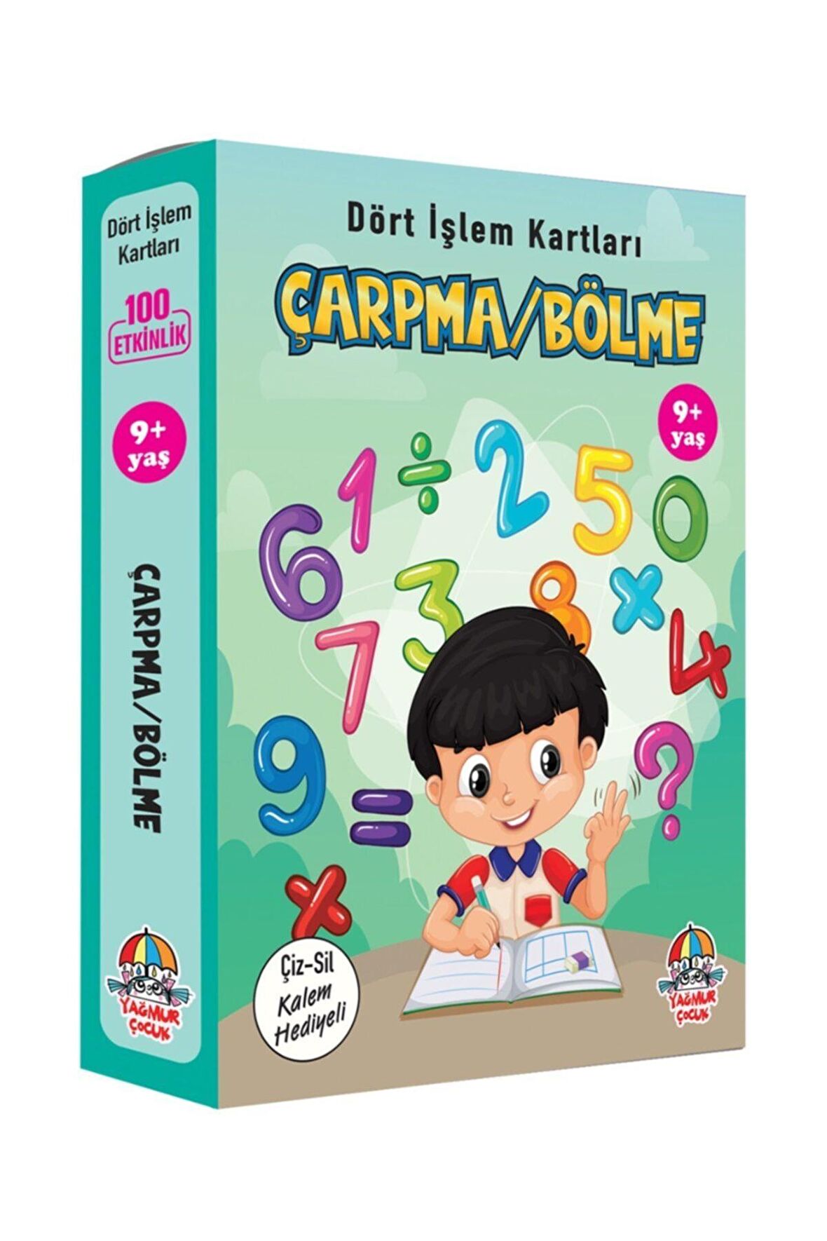 Çarpma Bölme - Dört İşlem Kartları 9+ Yaş