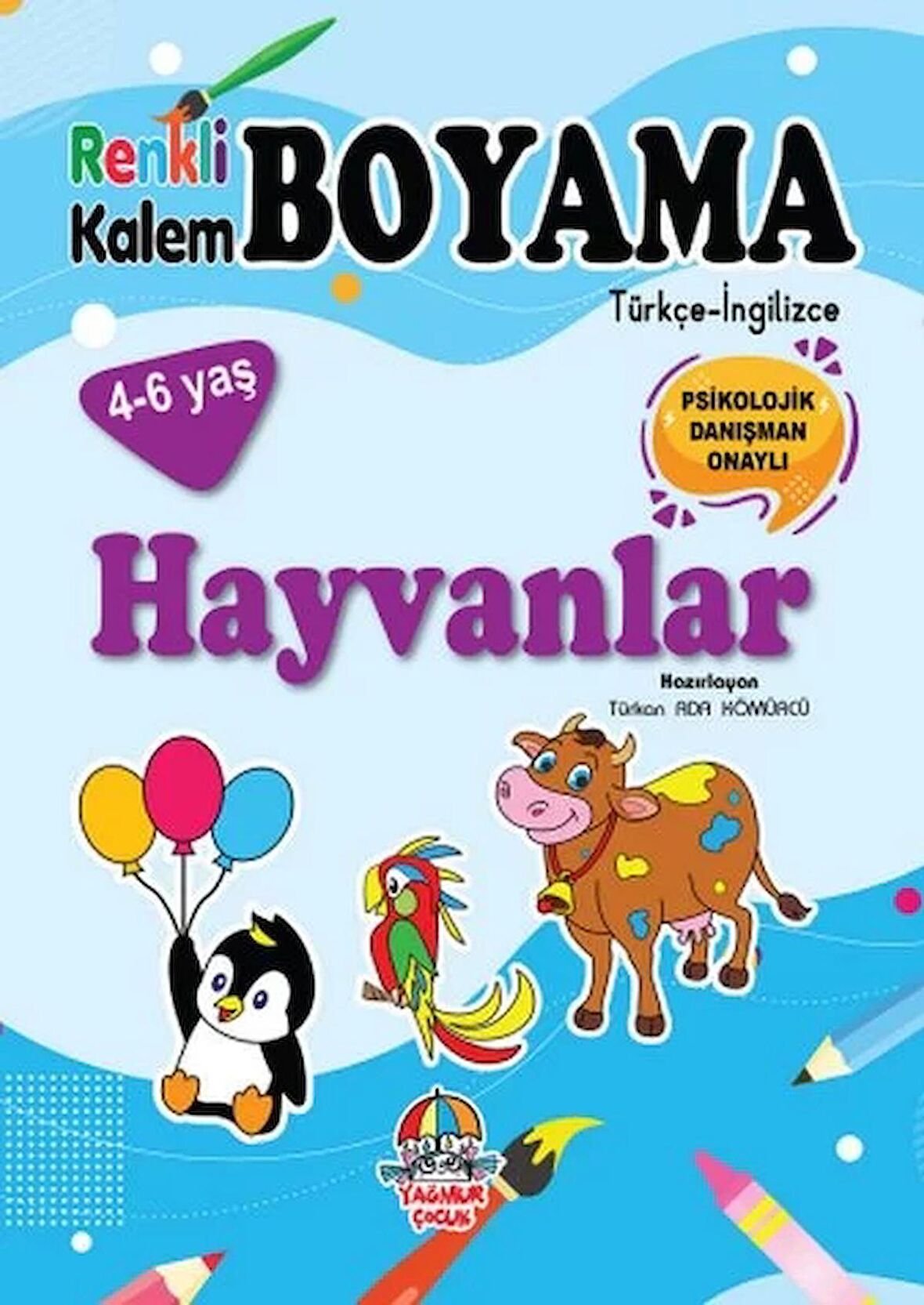 Renkli Kalem Boyama / Hayvanlar