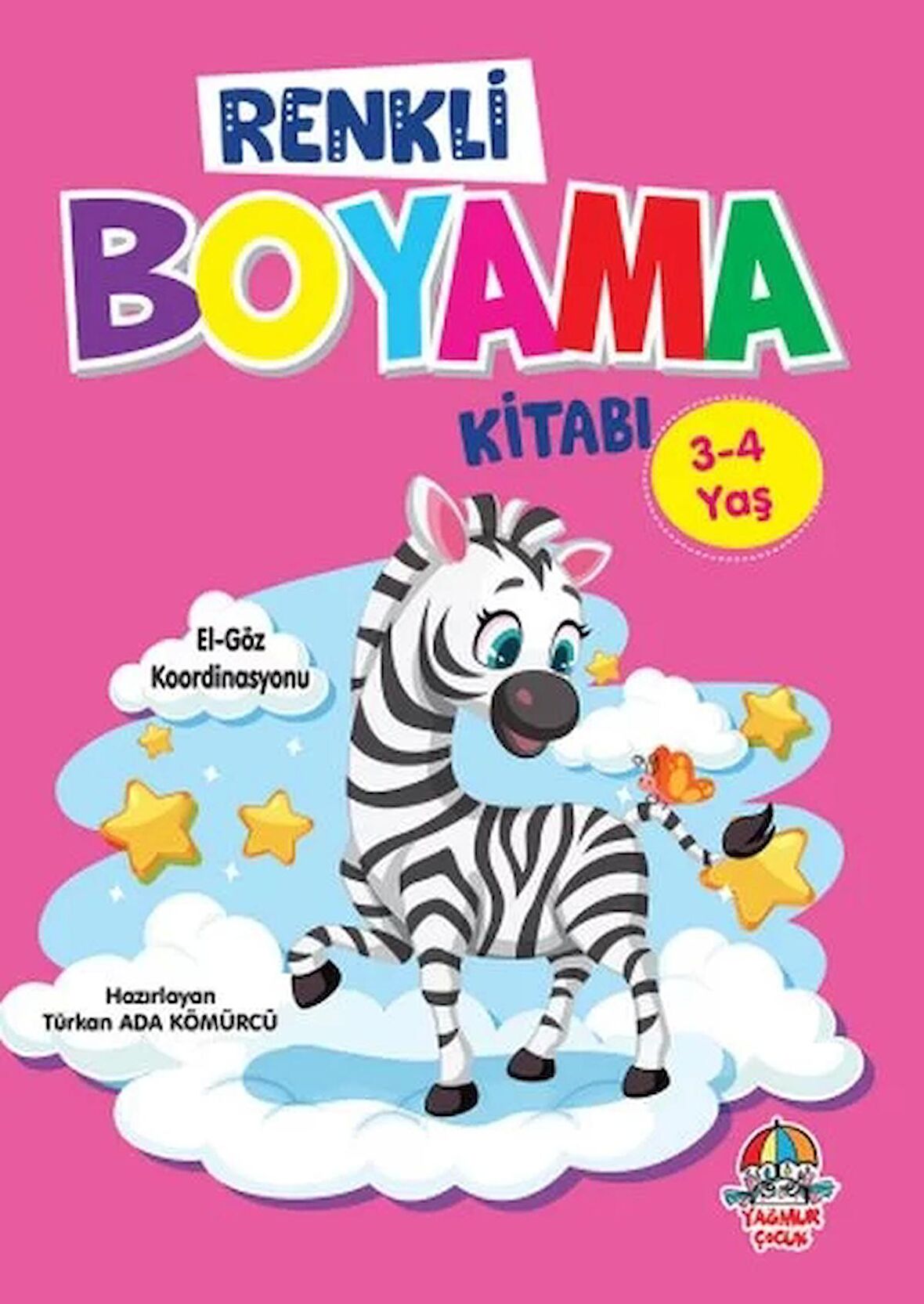 Renkli Boyama Kitabı (3-4 Yaş)