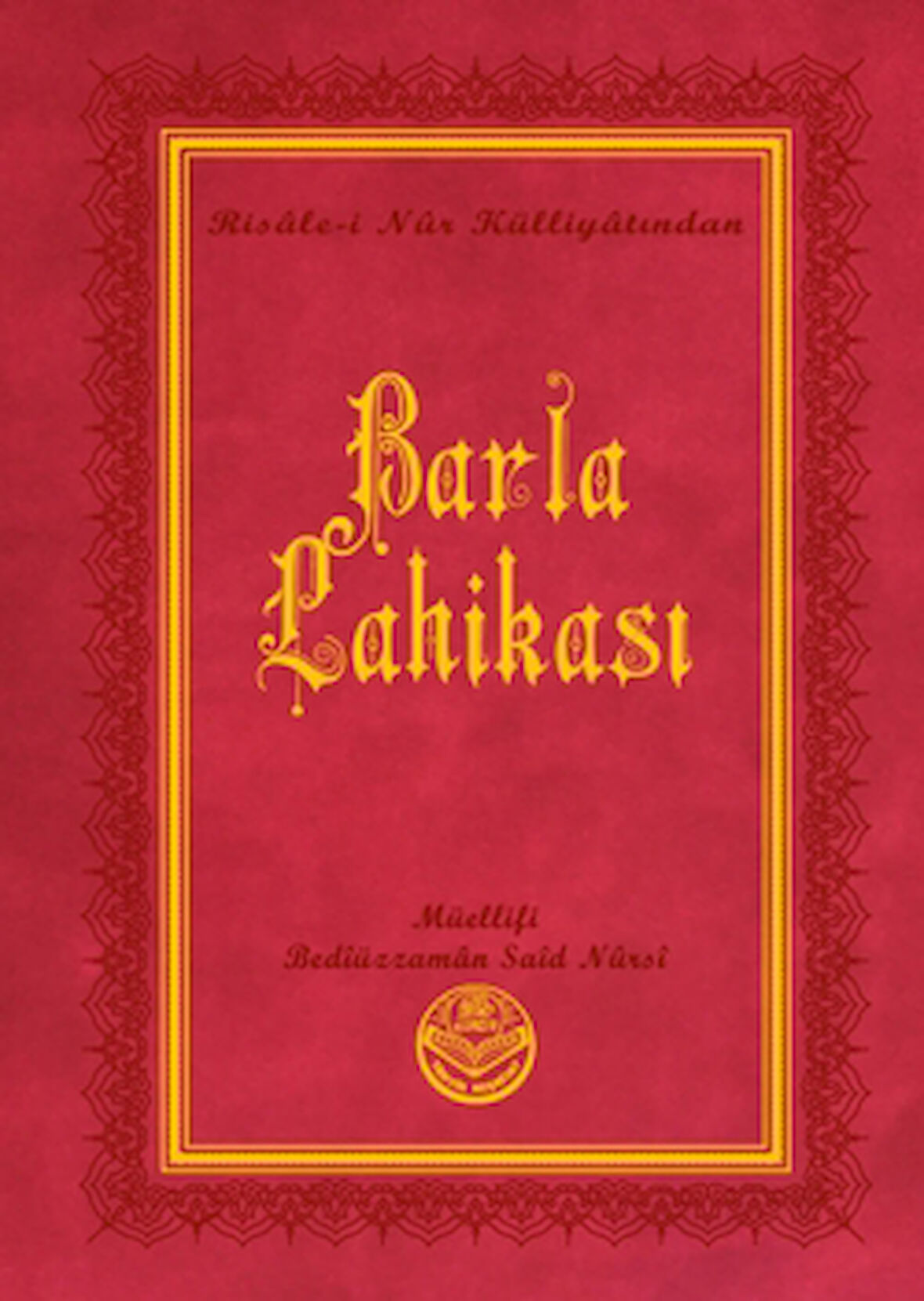 Barla Lahikası (Büyük Boy)