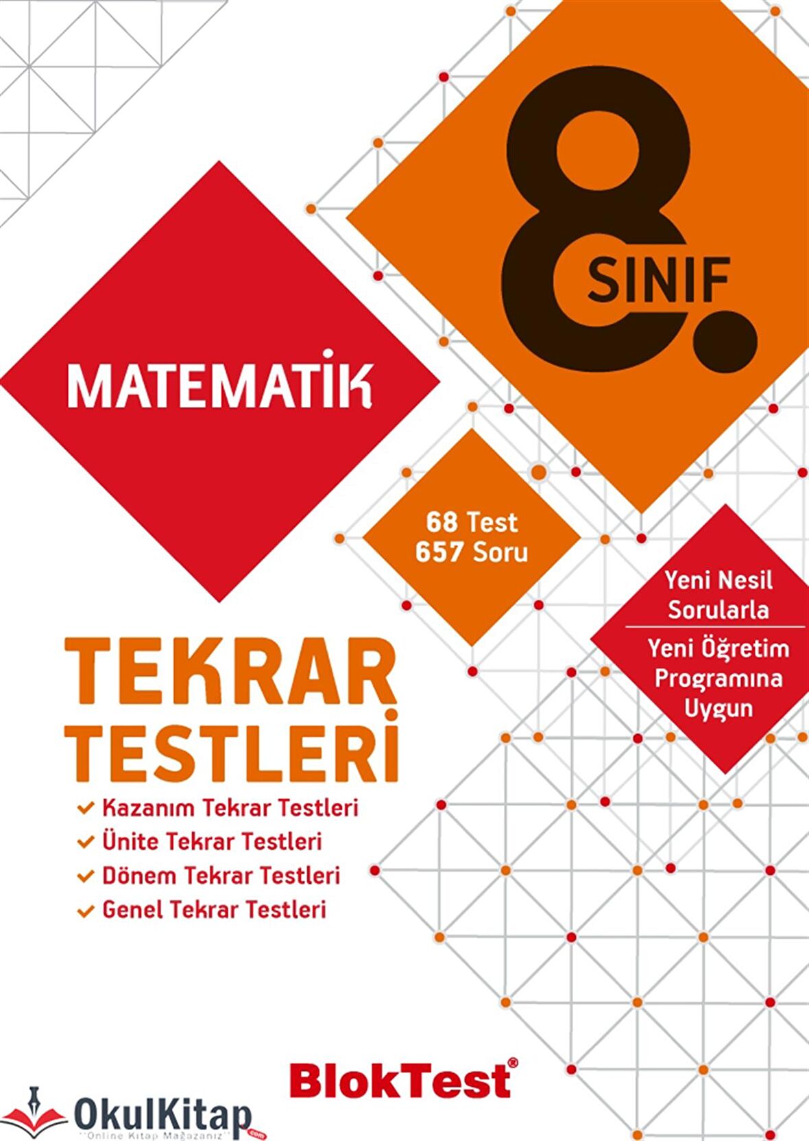 Tudem Yayınları 8.Sınıf Matematik Tekrar Testleri