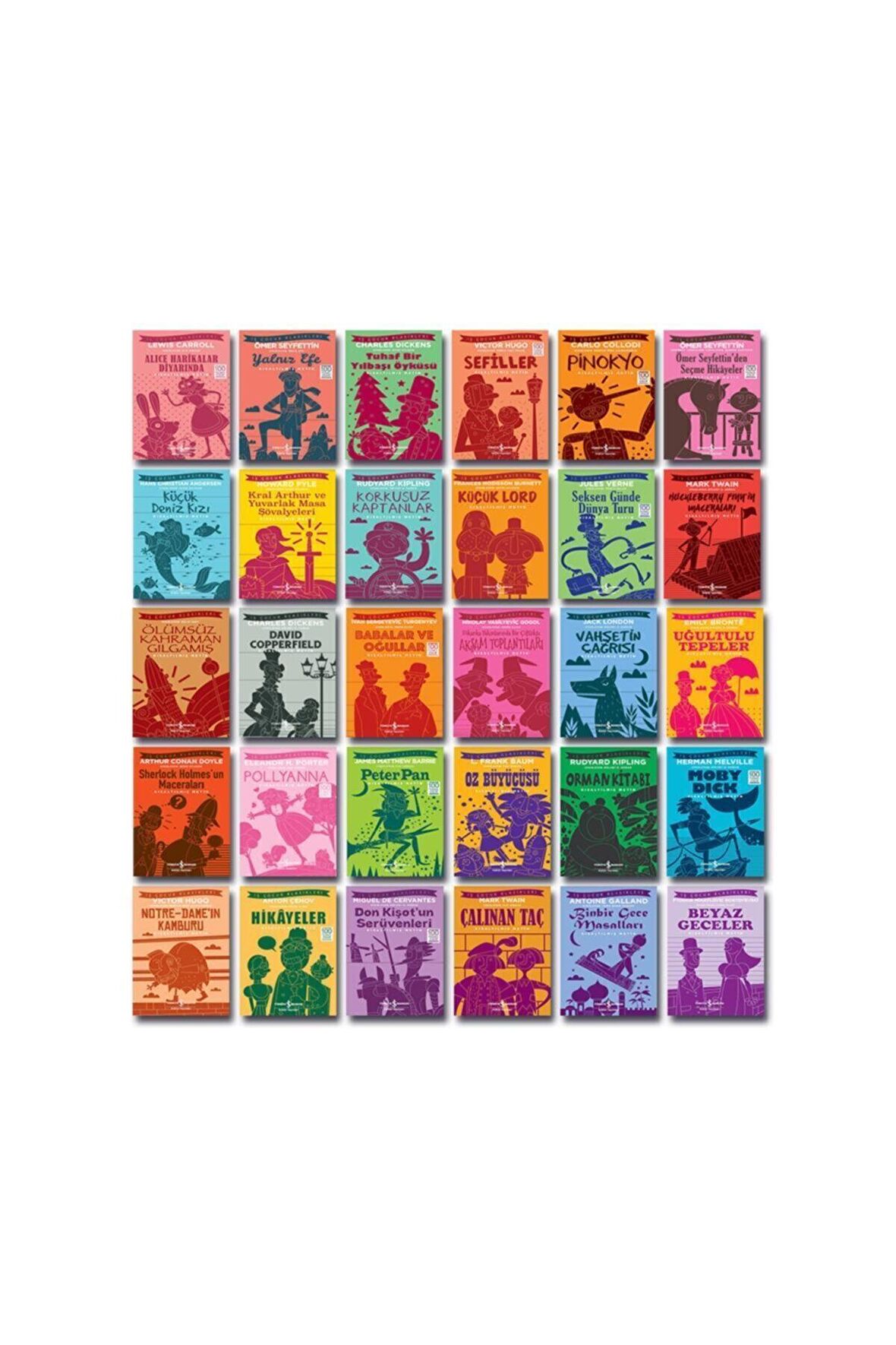 İlköğretim Dünya Çocuk Klasikleri Yüz Temel Eser 30 Kitap