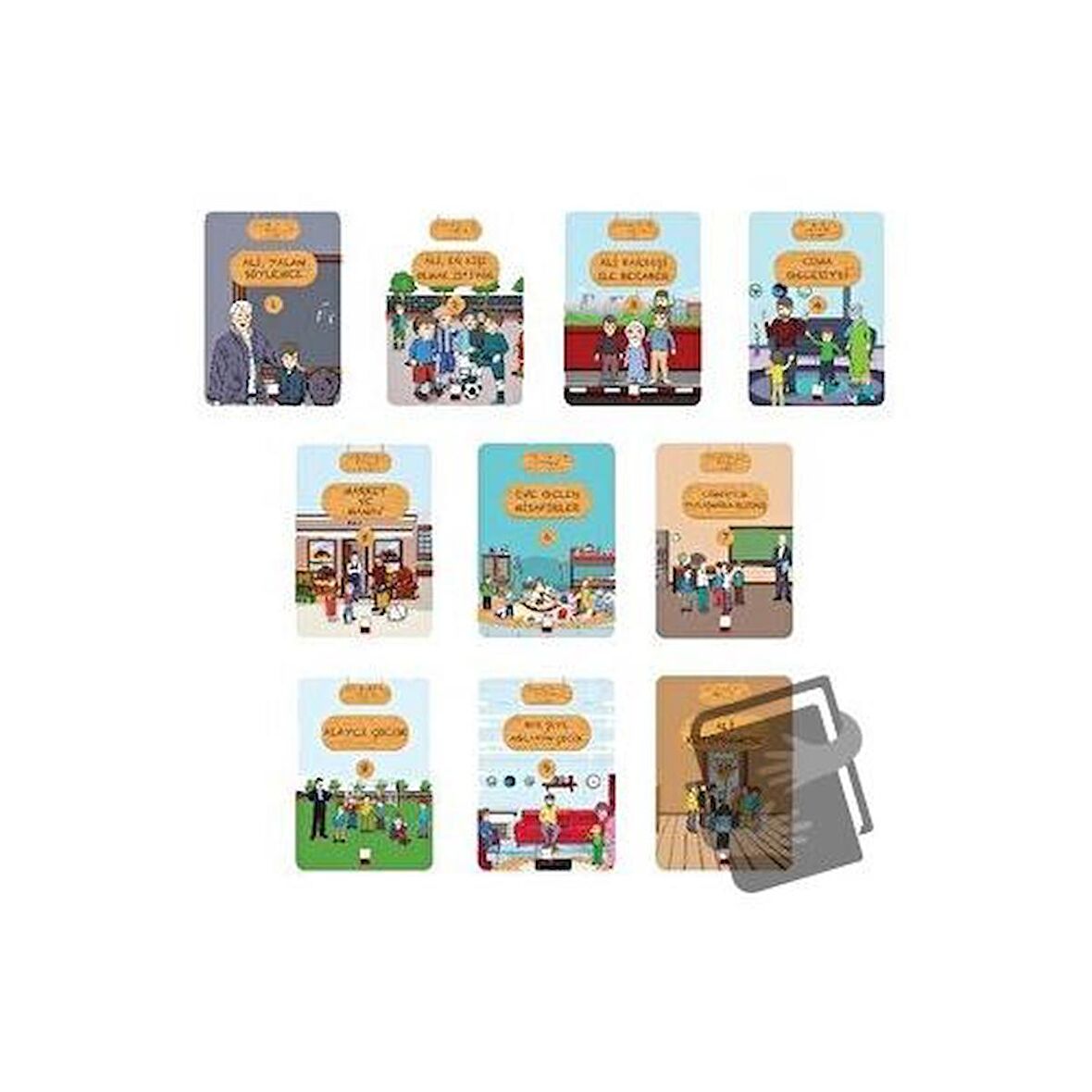Çocuklar İçin Hikayeler 1. Set (10 Kitap Takım)
