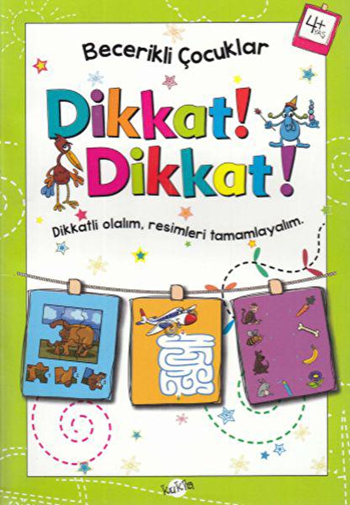 Dikkat Dikkat 4 Yaş - Becerikli Çocuklar