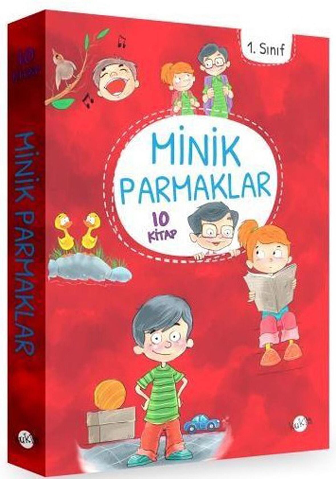 1. Sınıf - Minik Parmaklar 10 Kitap (Düz Yazı)