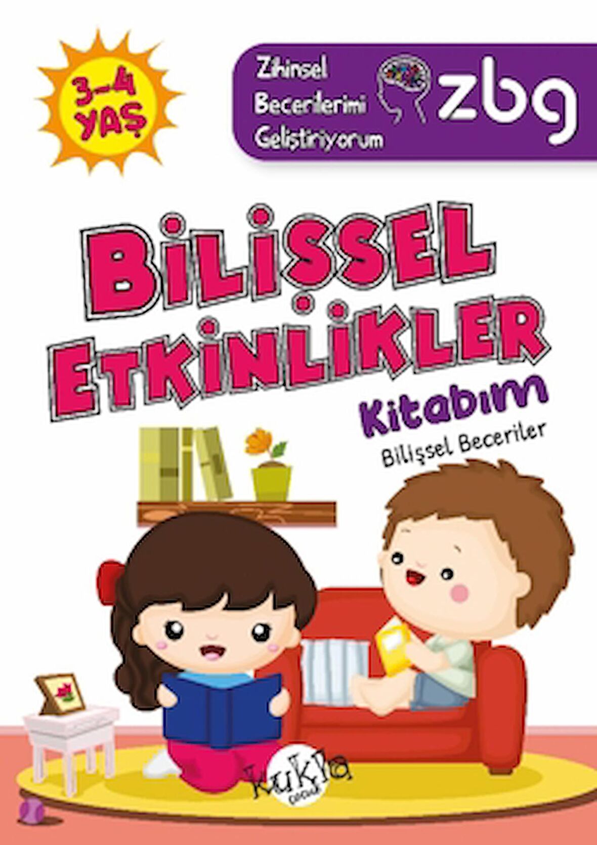 ZBG 3-4 Yaş Bilişsel Etkinlikler Kitabım