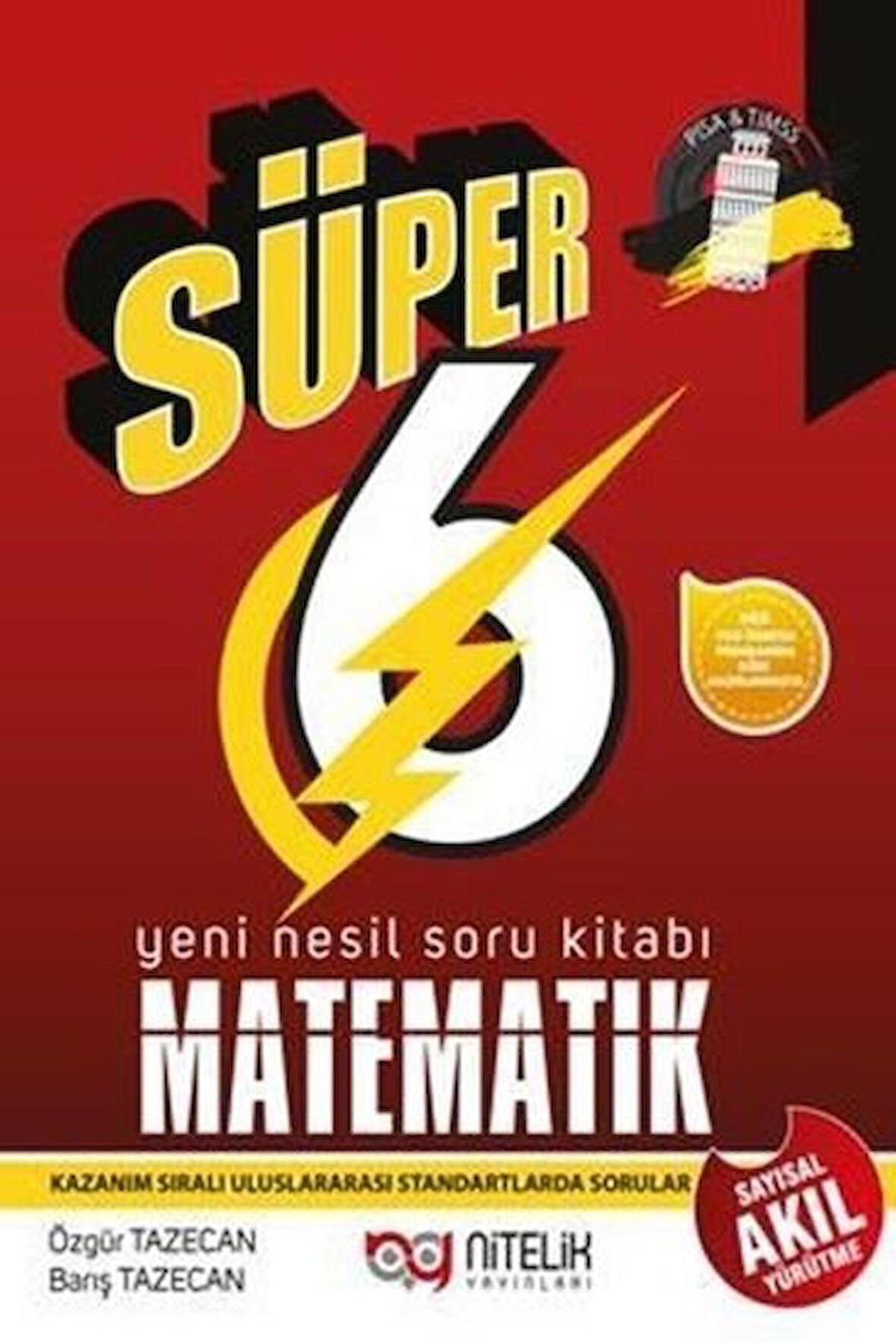 Nitelik 6.Sınıf Süper Matematik Soru Bankası - Güncel