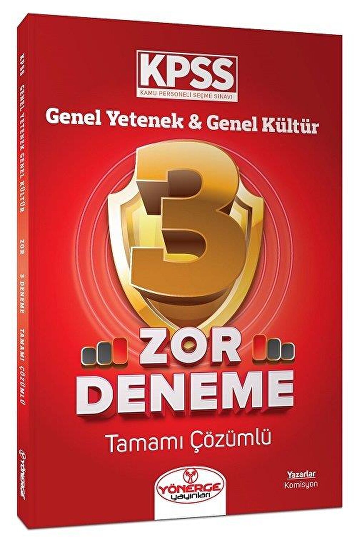 KPSS Genel Yetenek Genel Kültür Zor 3 Deneme Çözümlü