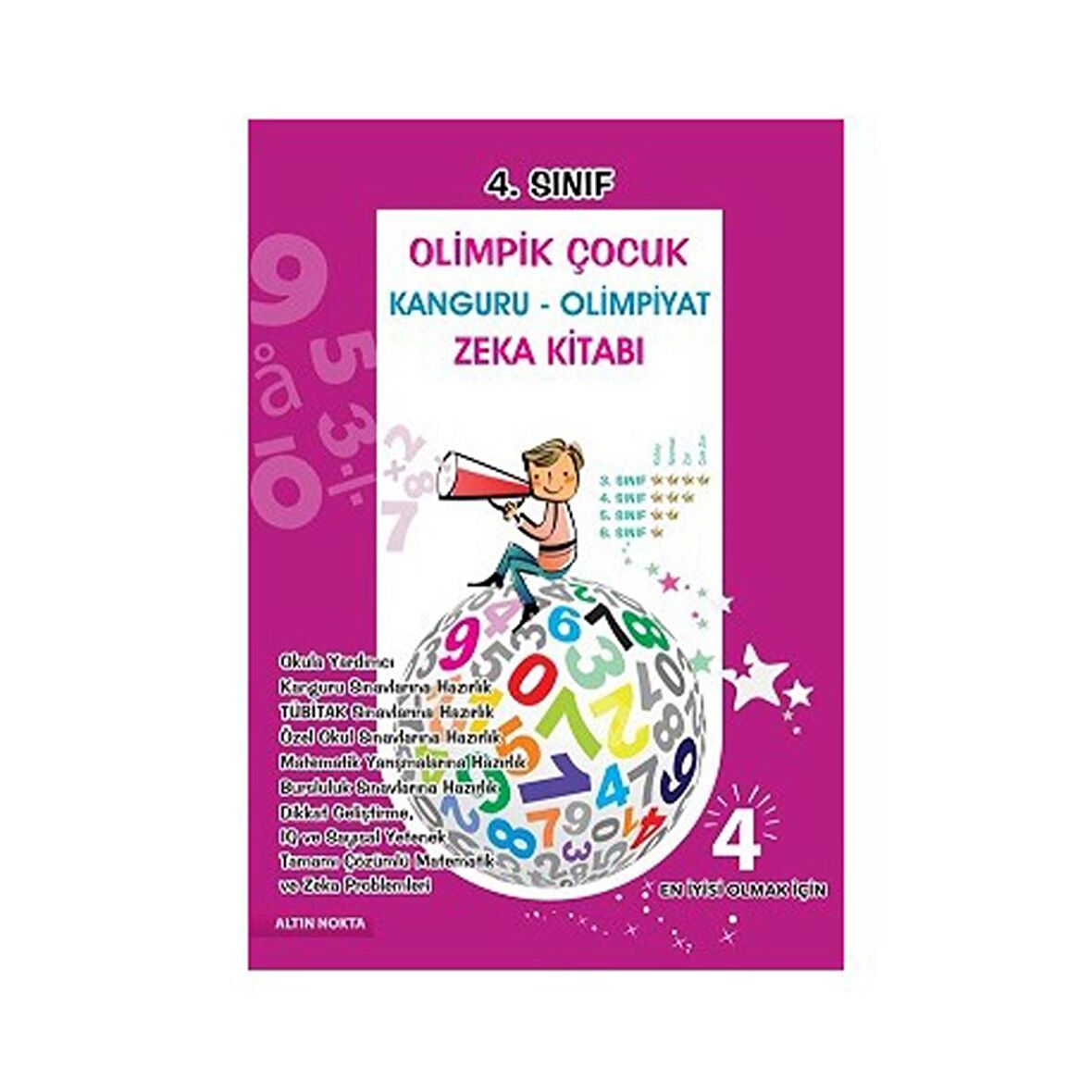 4. Sınıf Olimpik Çocuk - Kanguru-Olimpiyat Zeka Kitabı