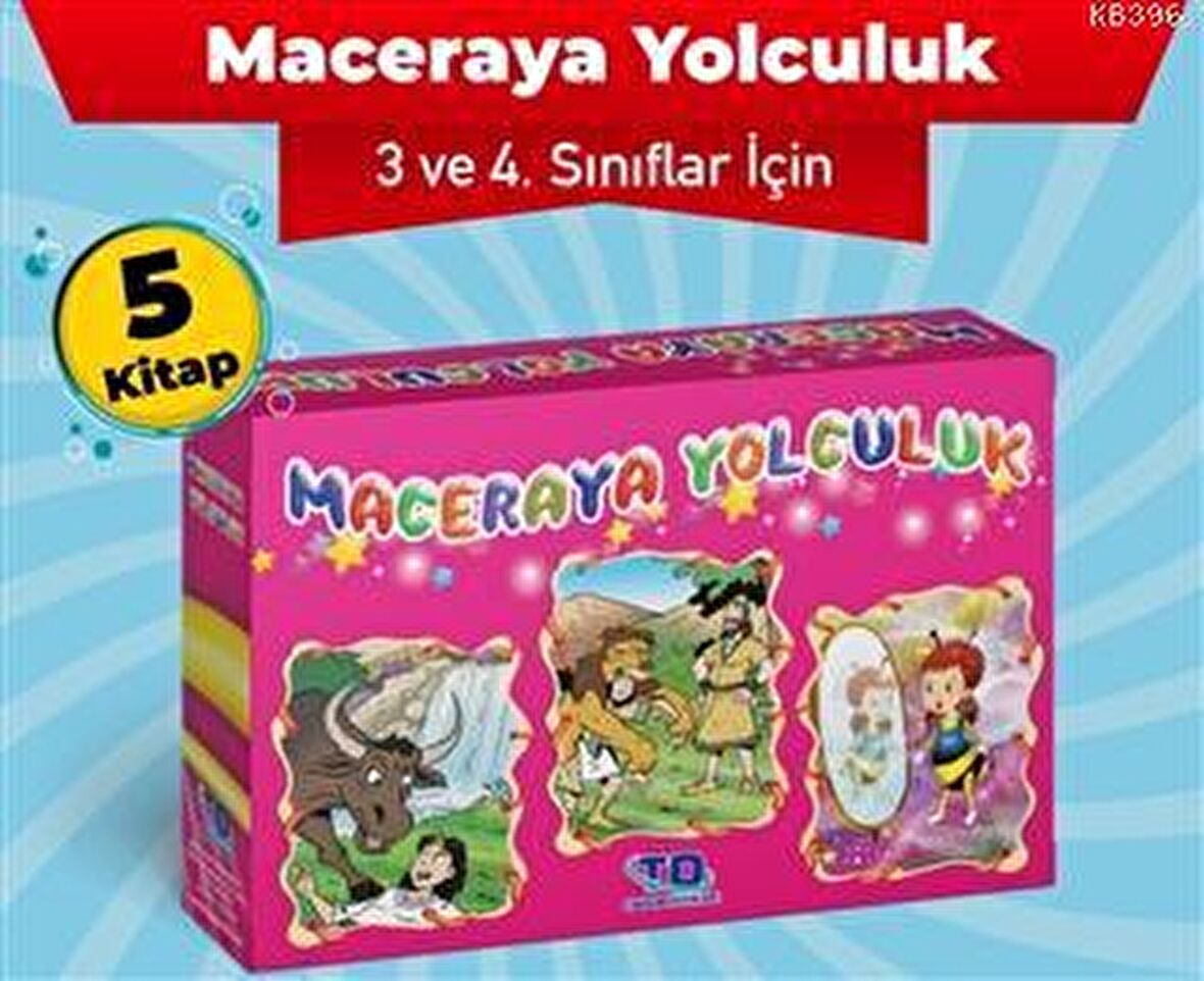 3. ve 4. Sınıflar İçin Maceraya Yolculuk (5 Kitap Takım)