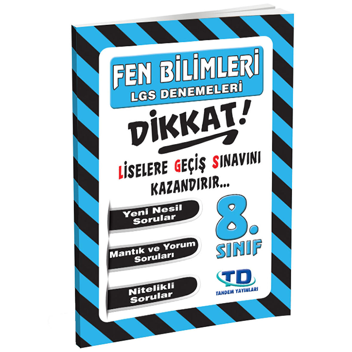 Tandem Yayınları 8. Sınıf LGS Fen Bilimleri Dikkat Denemeleri