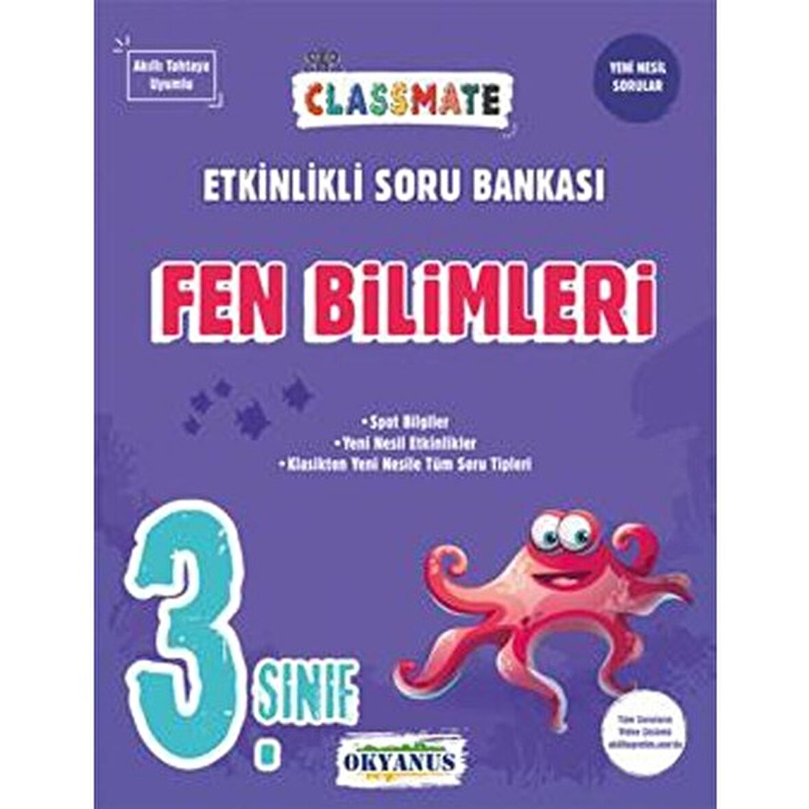 3. Sınıf Classmate Fen Bilimleri Etkinlikli Soru Bankası