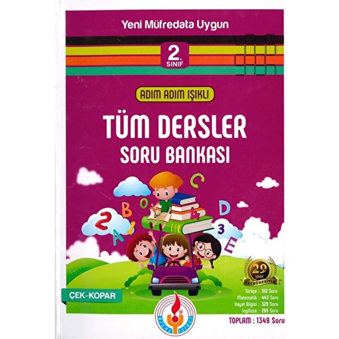 2. Sınıf Adım Adım Tüm Dersler Soru Bankası 2019