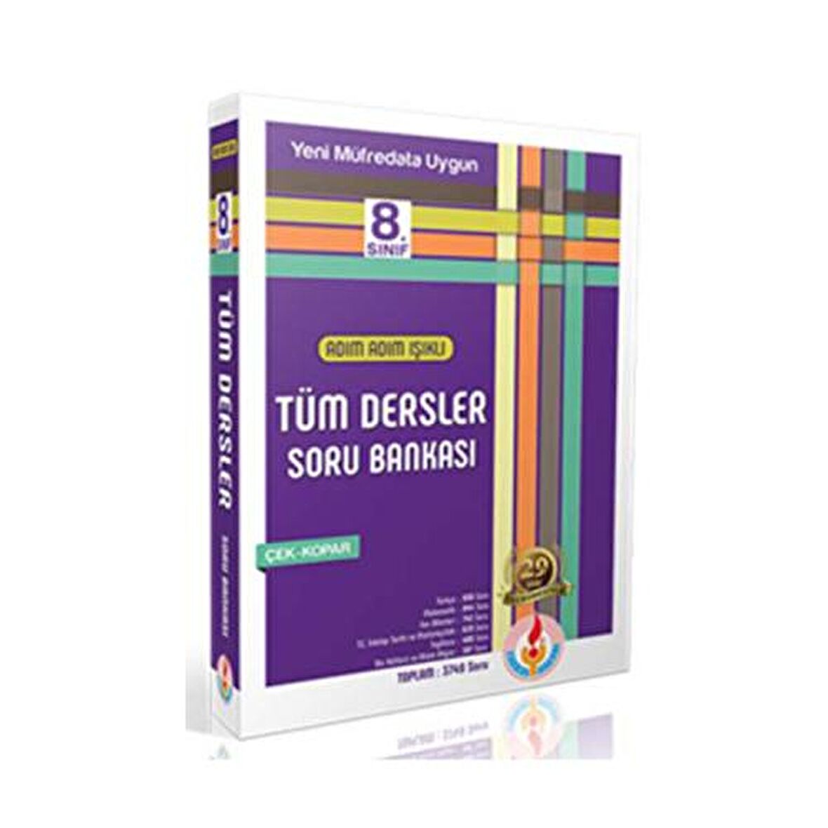 8. Sınıf Adım Adım Işıklı Tüm Dersler Soru Bankası