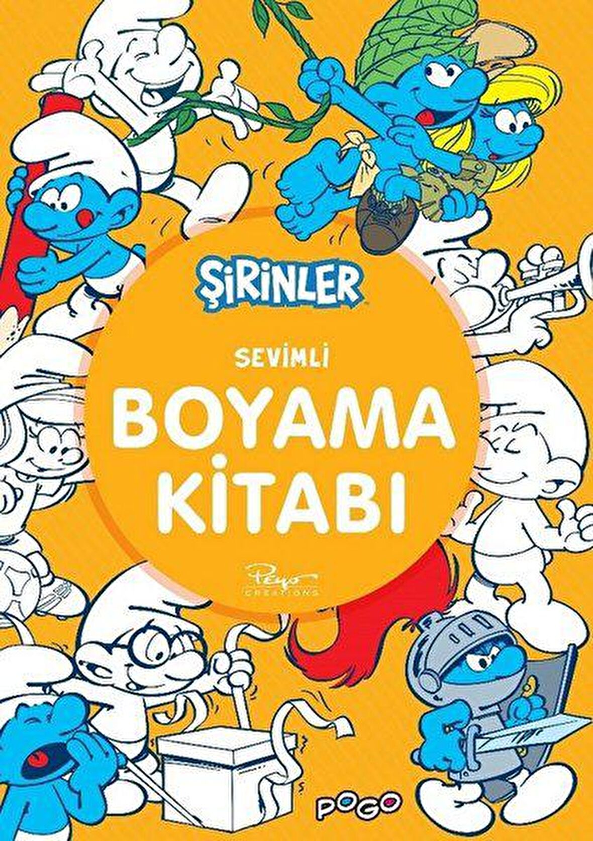 Sevimli Boyama Kitabı - Şirinler