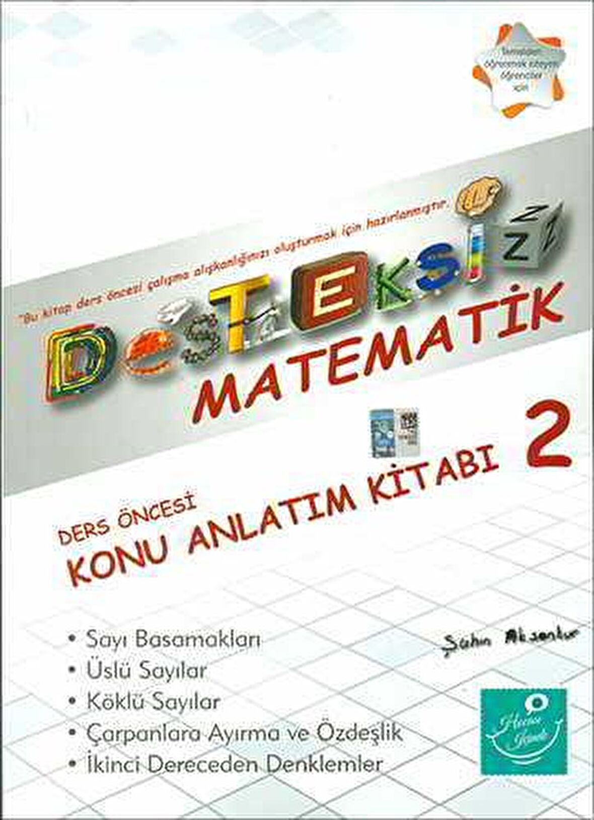 Kartezyen Desteksiz Matematik 2 Ders Öncesi Konu Anlatım Kitabı