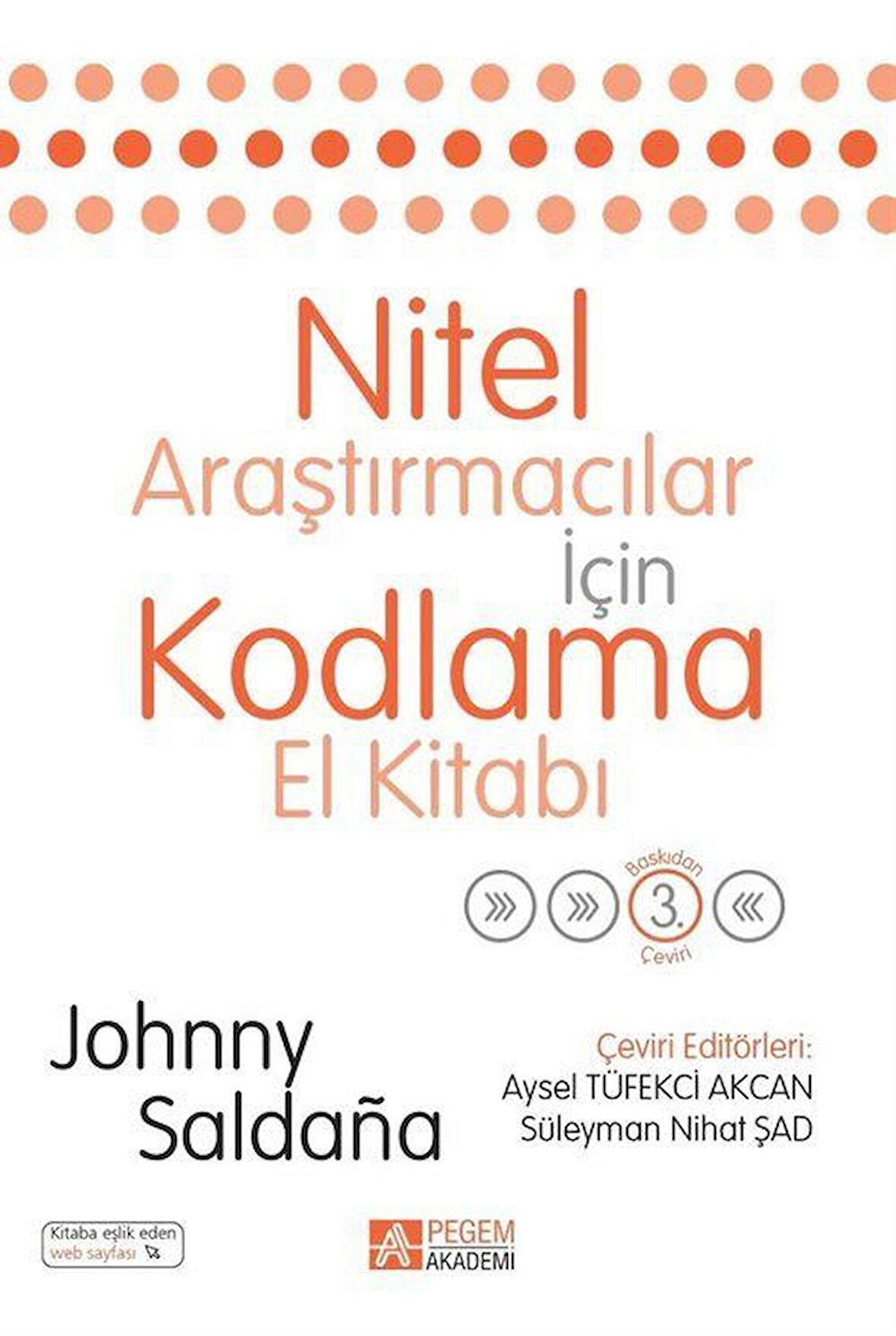 Nitel Araştırmacılar İçin Kodlama El Kitabı / Johnny Saldana