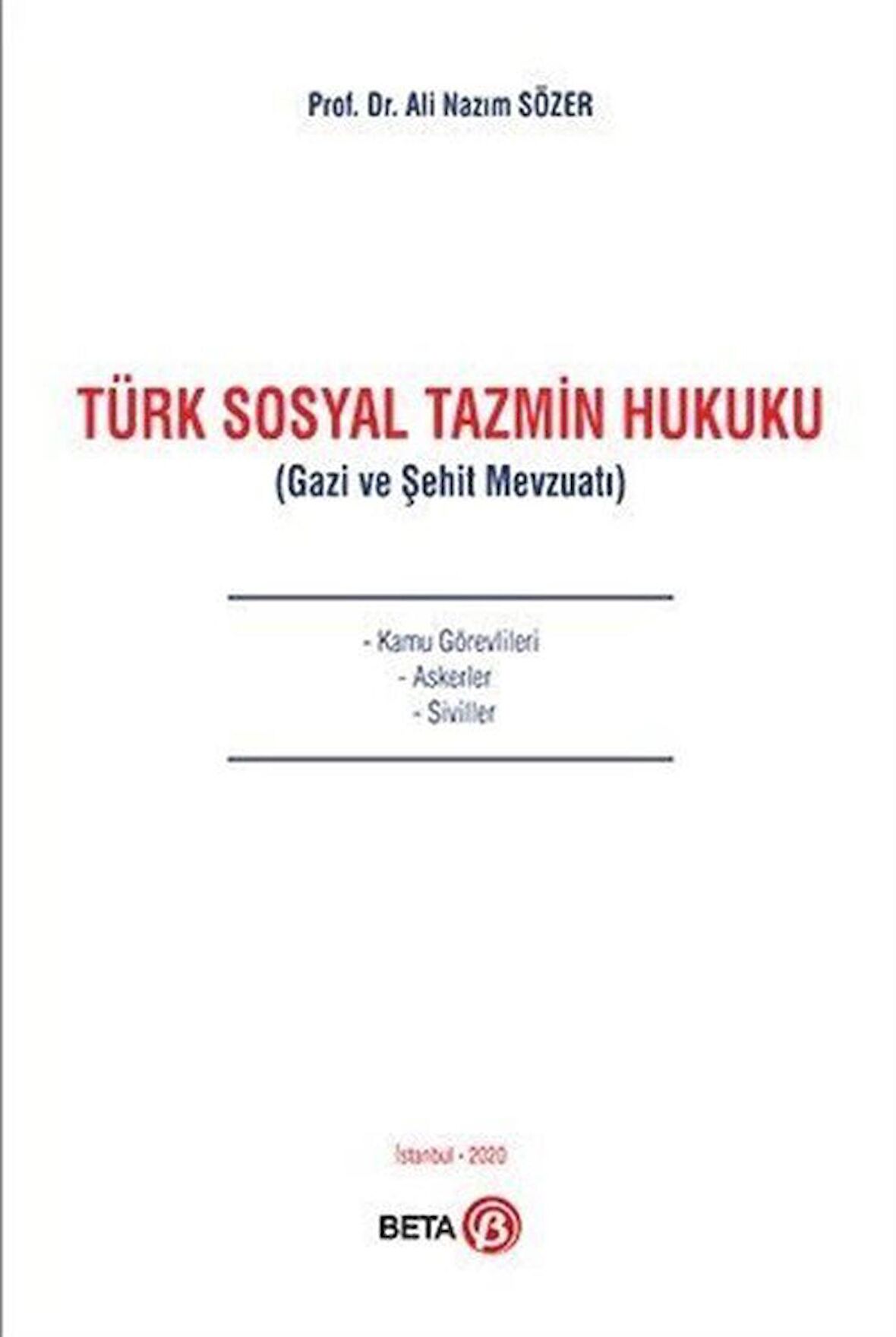 Türk Sosyal Tazmin Hukuku